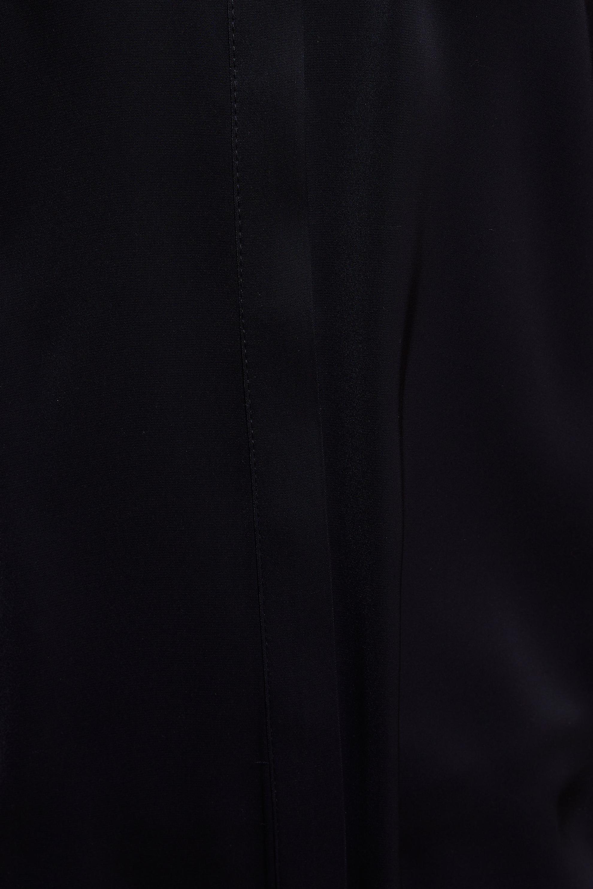 Tesettür giyim SİYAH GÖMLEK YAKA TUNİK 44448