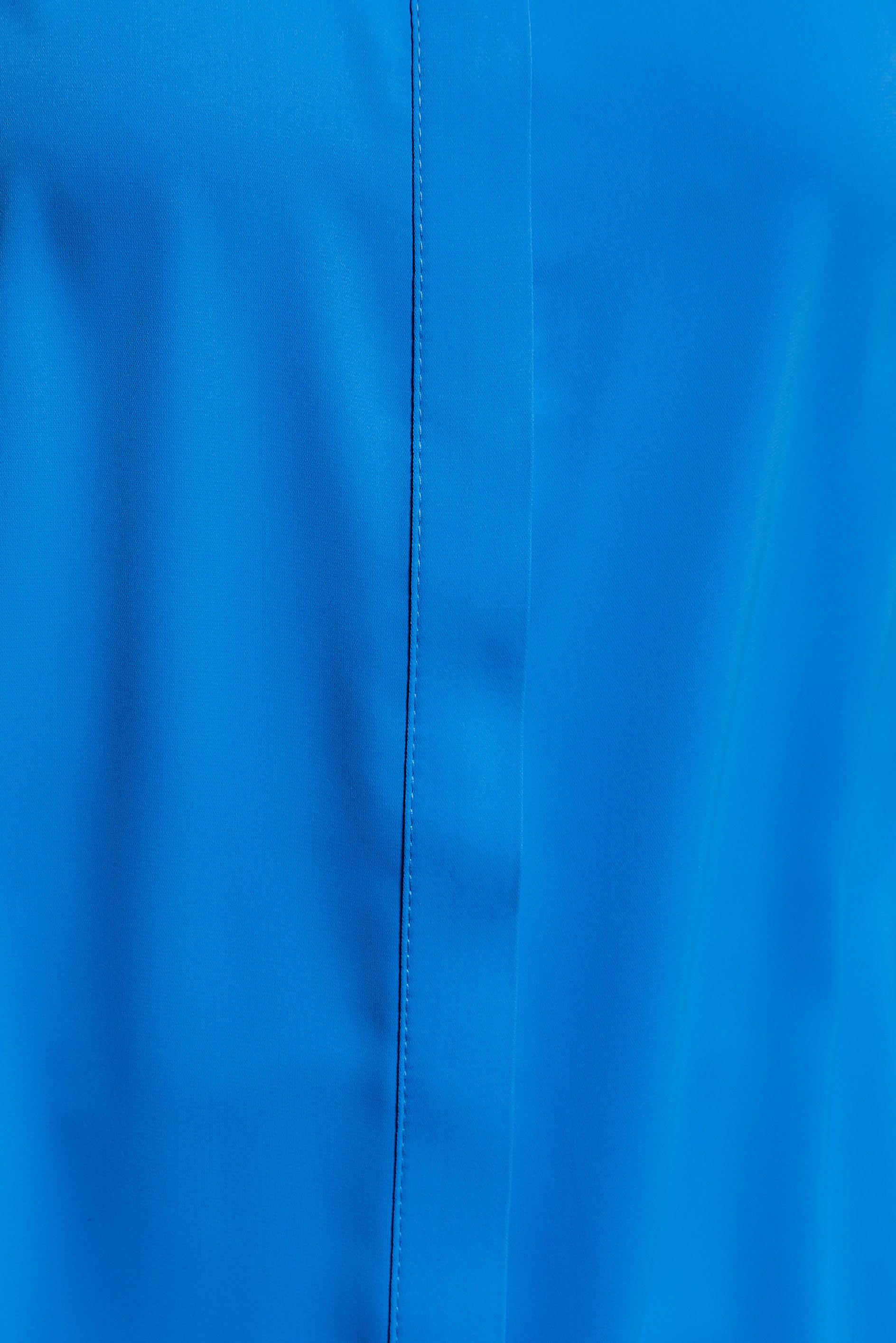 Tesettür giyim MAVİ GÖMLEK YAKA TUNİK 44448