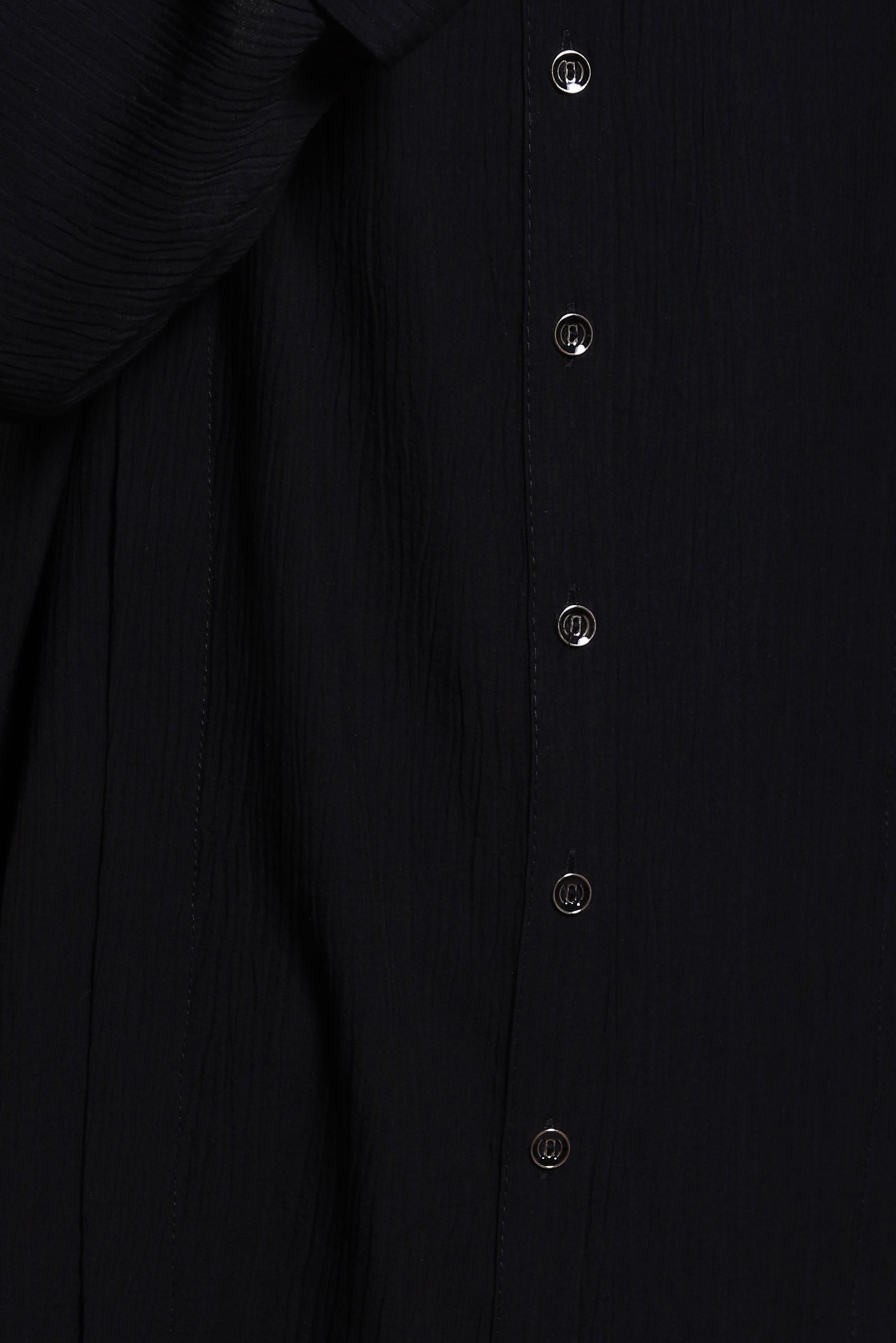 Tesettür giyim SİYAH GÖMLEK TUNİK 44467