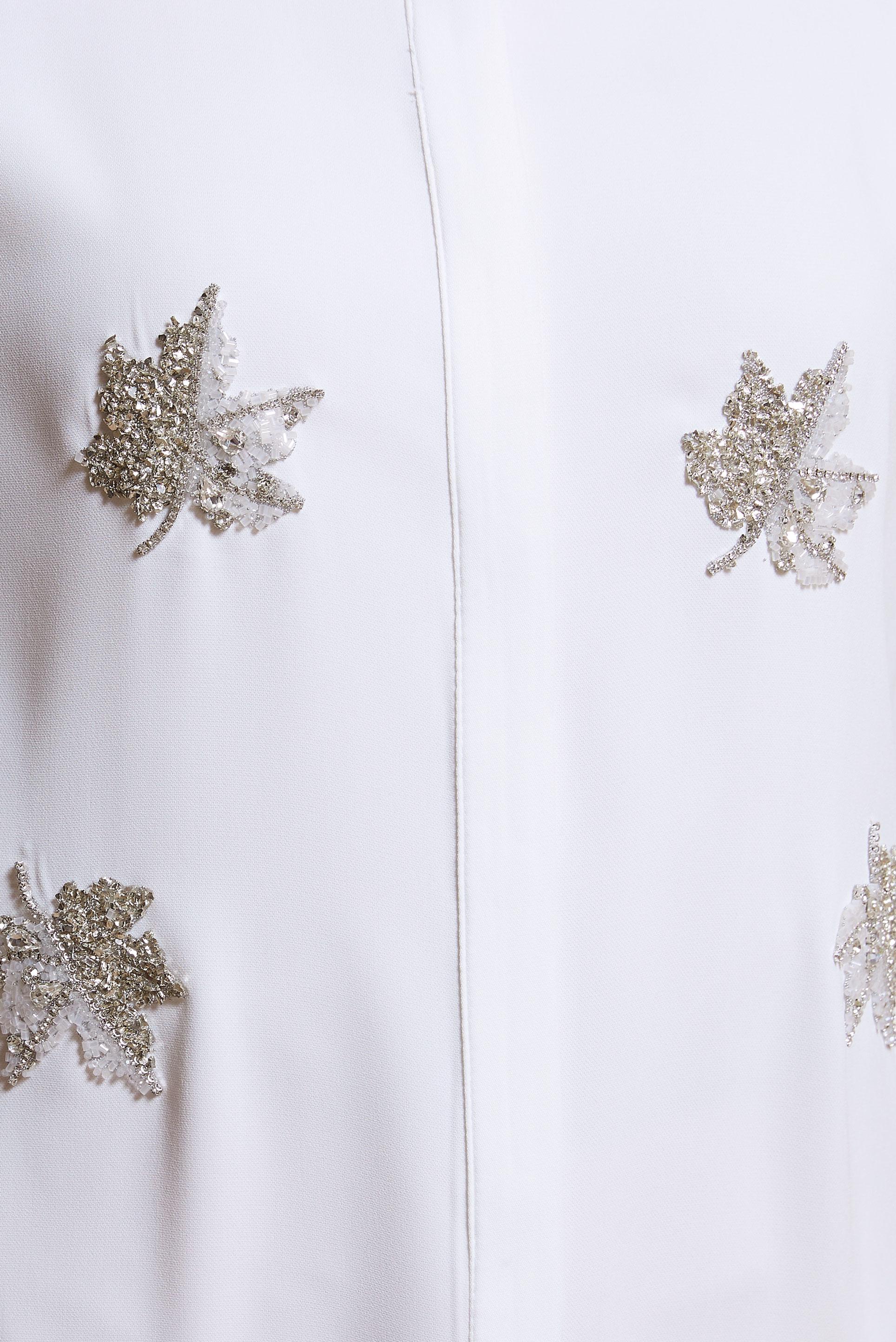 Tesettür giyim BEYAZ TAŞ DETAYLI TESETTÜR TUNİK 44468-1