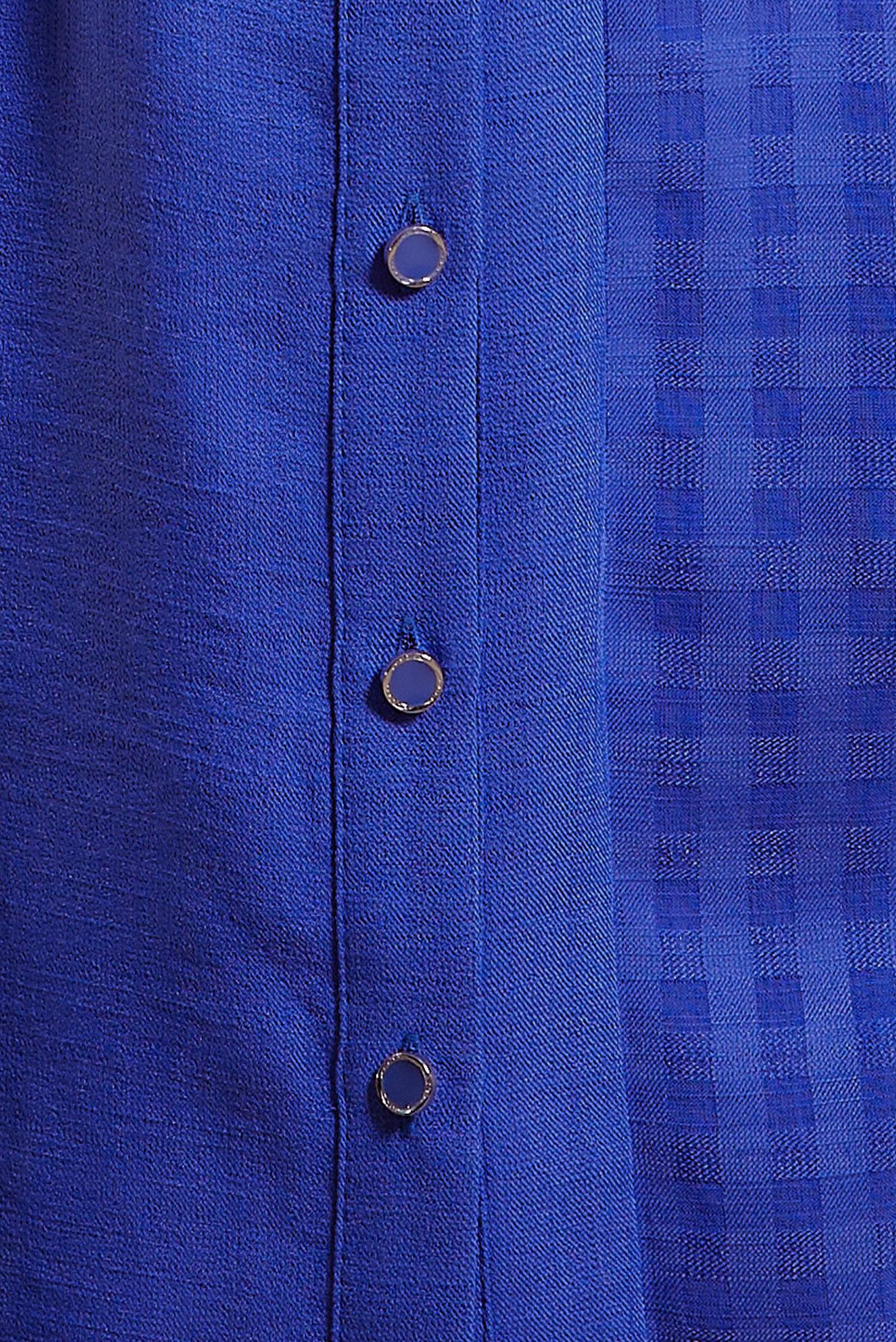 Tesettür giyim LACİVERT GÖMLEK YAKA TUNİK 44472