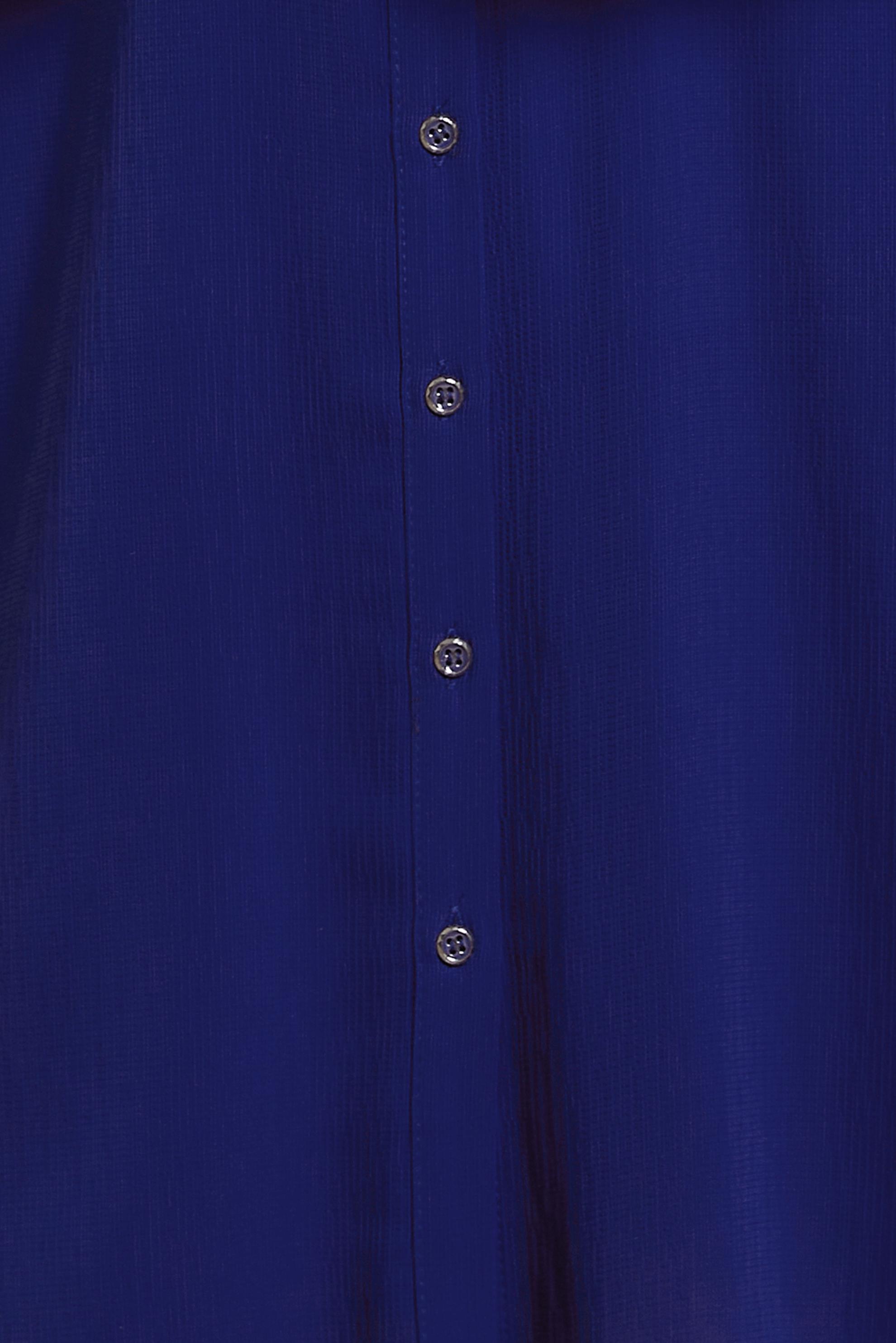 Tesettür giyim LACİVERT GÖMLEK YAKA TUNİK 44474