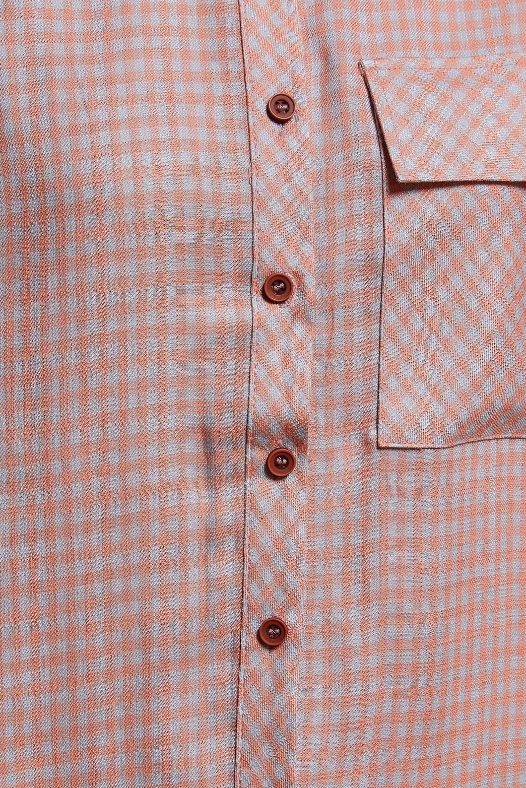 Tesettür giyim MERCAN PÖTİKARE DESENLİ TUNİK 44478