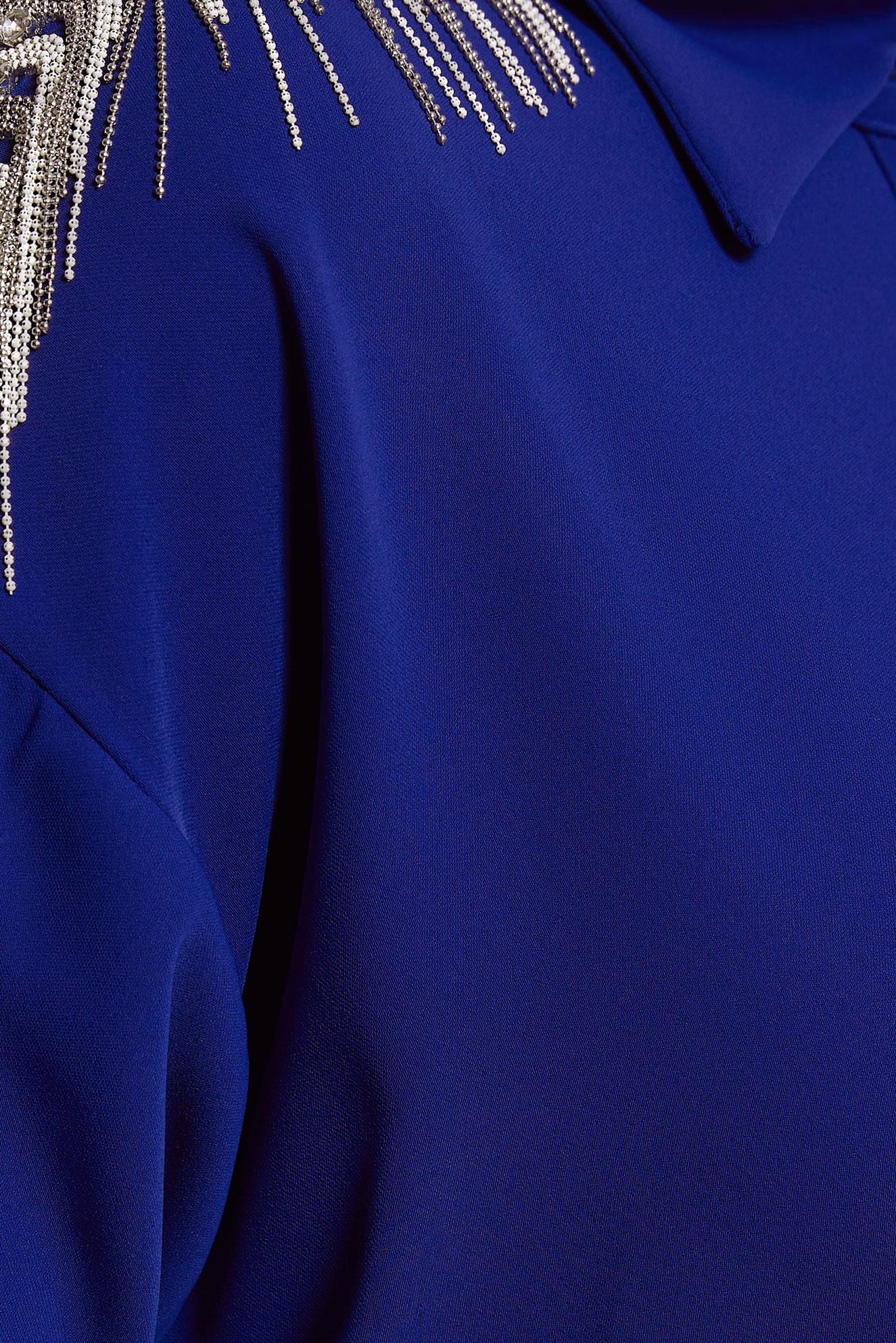 Tesettür giyim LACİVERT PÜSKÜL DETAYLI TUNİK 44482