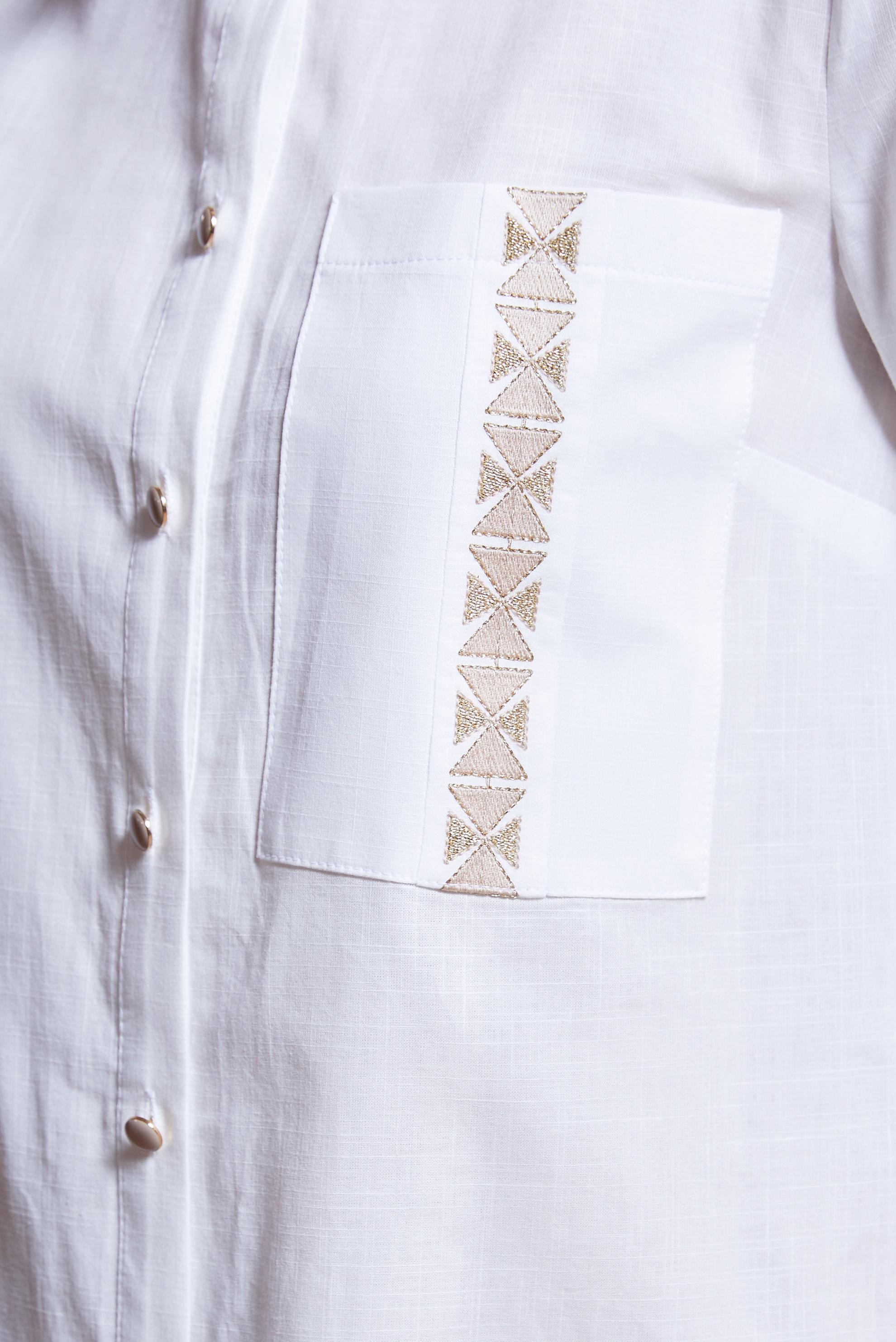 Vêtements hijab BLANC TUNIQUE MODESTE EN COTON 44487-1