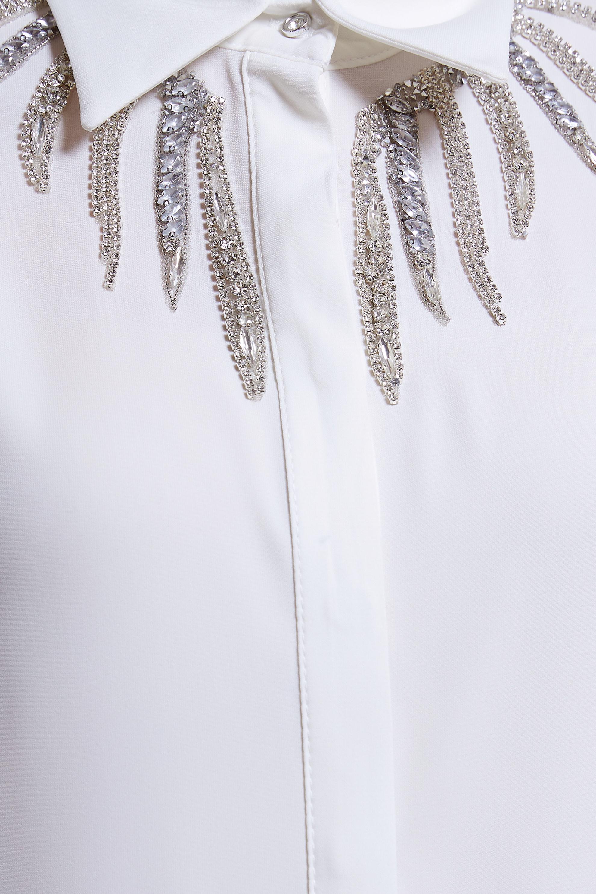 Tesettür giyim BEYAZ TAŞ DETAYLI TESETTÜR TUNİK 44494