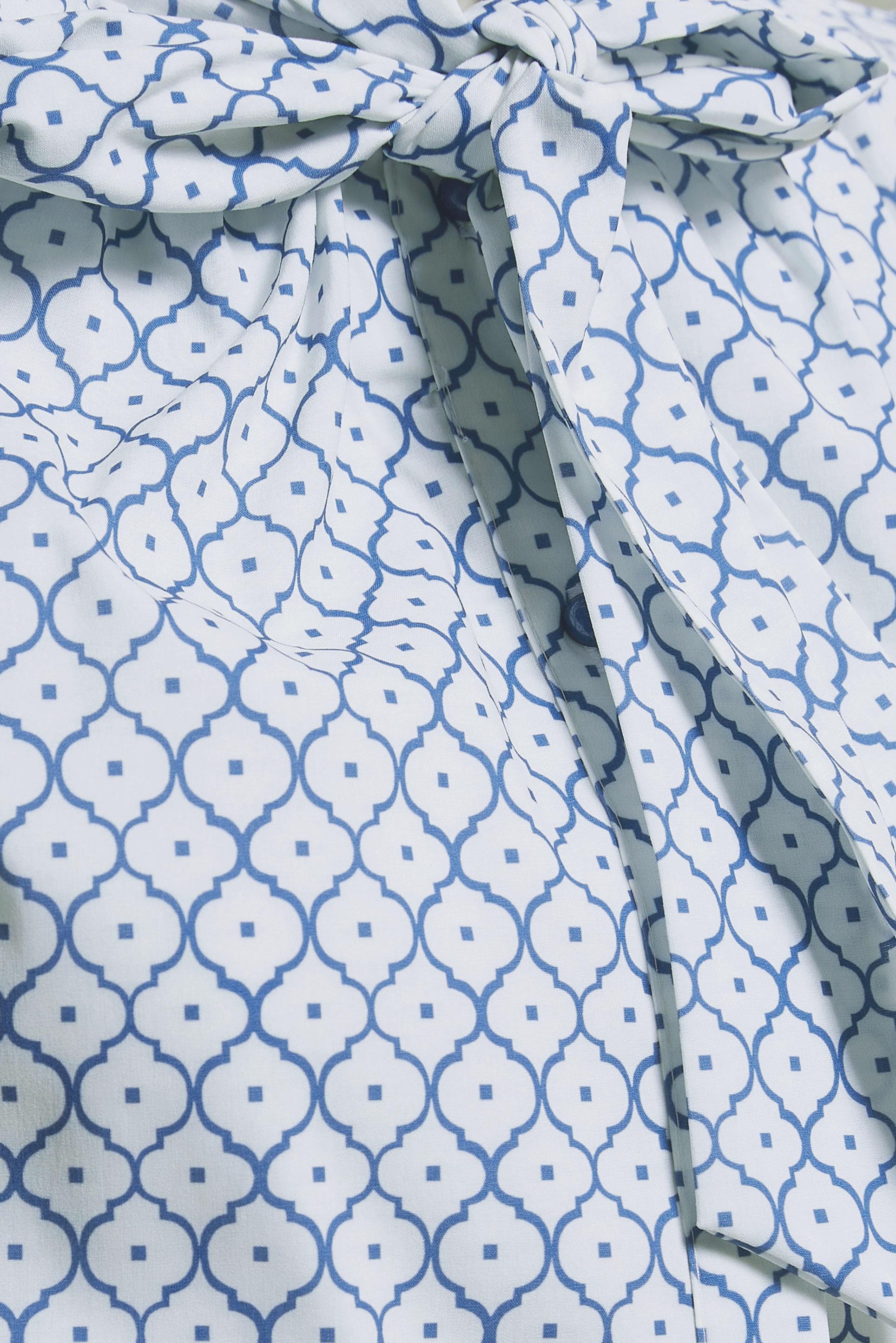 Tesettür giyim BEJ DESENLİ TUNİK 44547