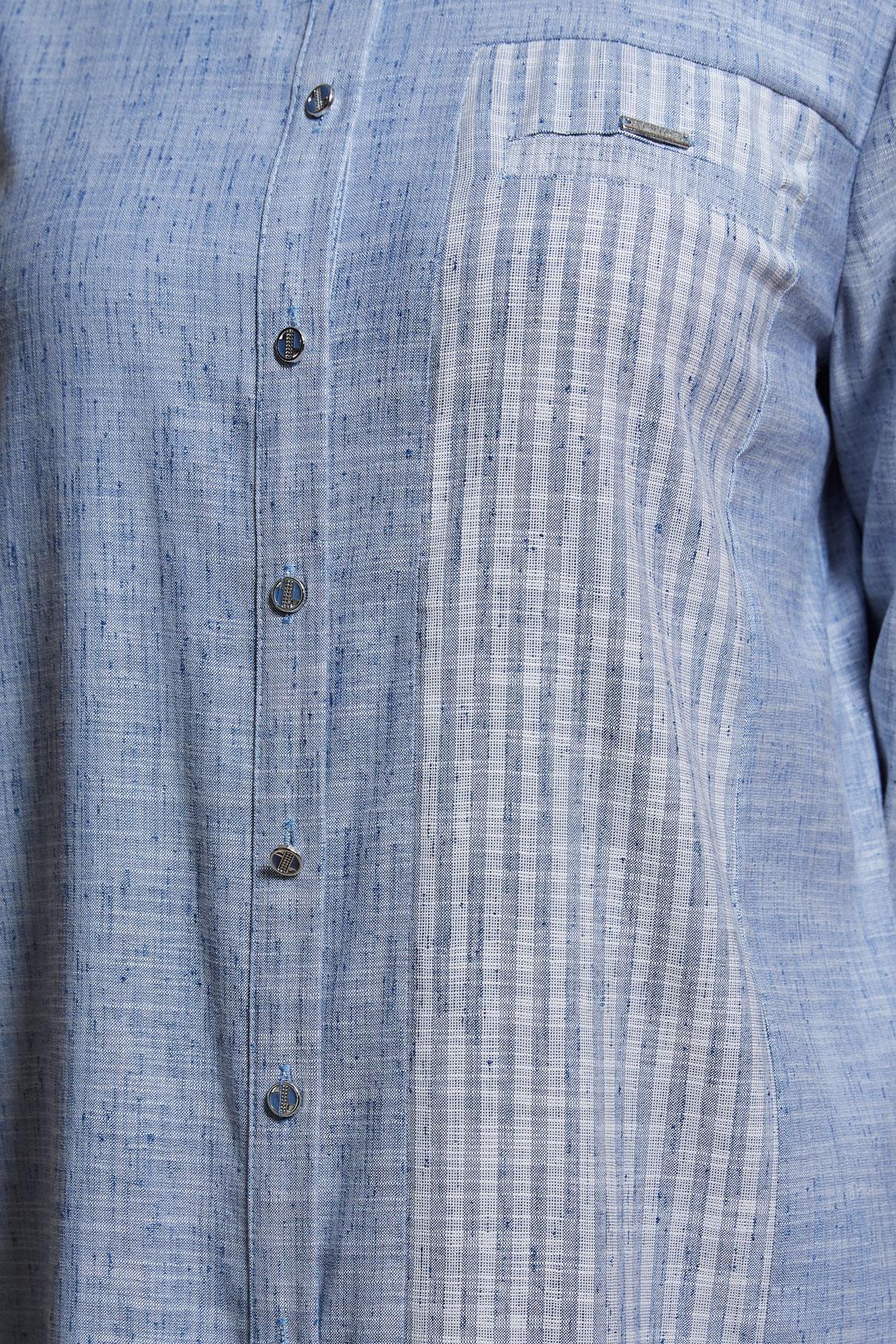 Tesettür giyim LACİVERT GÖMLEK YAKA TUNİK 44593