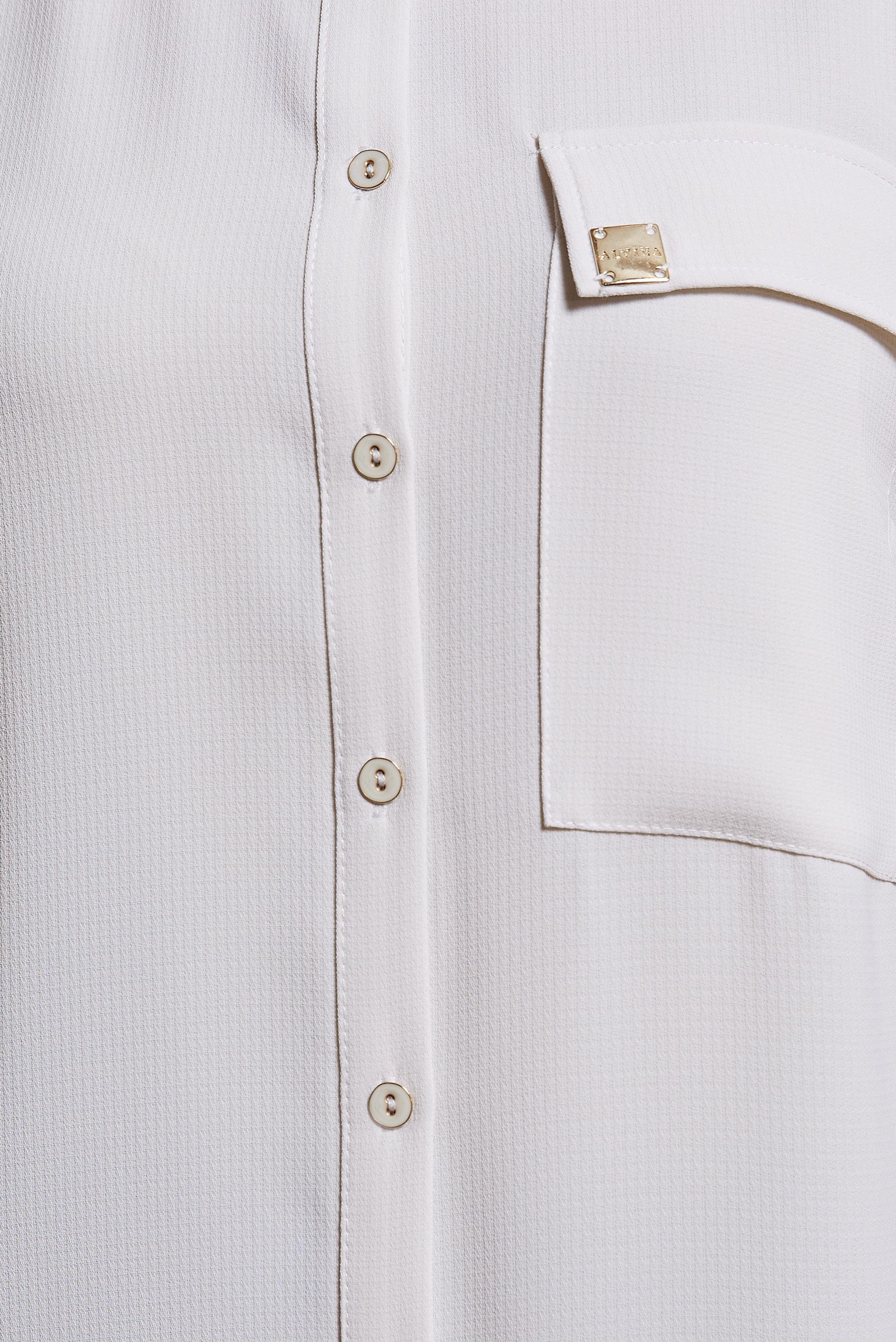 Tesettür giyim BEYAZ GÖMLEK YAKA UZUN TUNİK 44597