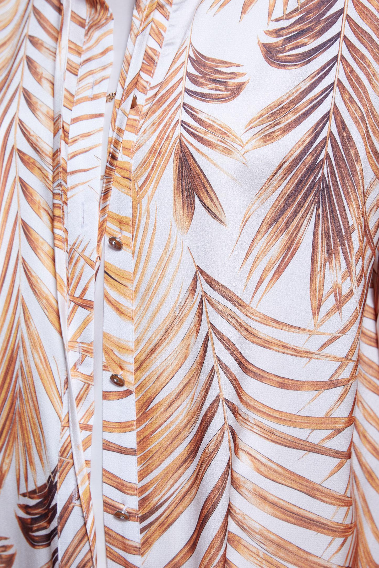 Vêtements hijab TABA TUNIQUE LONGUE EN SATIN À MOTIFS 44611