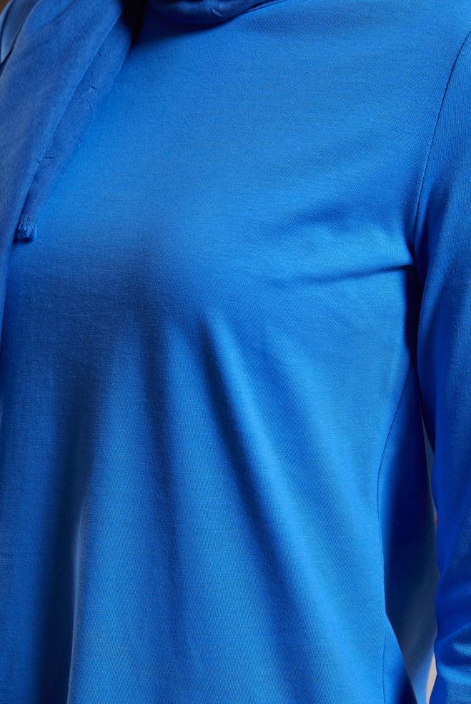 Tesettür giyim MAVİ DÜZ TESETTÜR TUNİK 44644 - ALVİNA