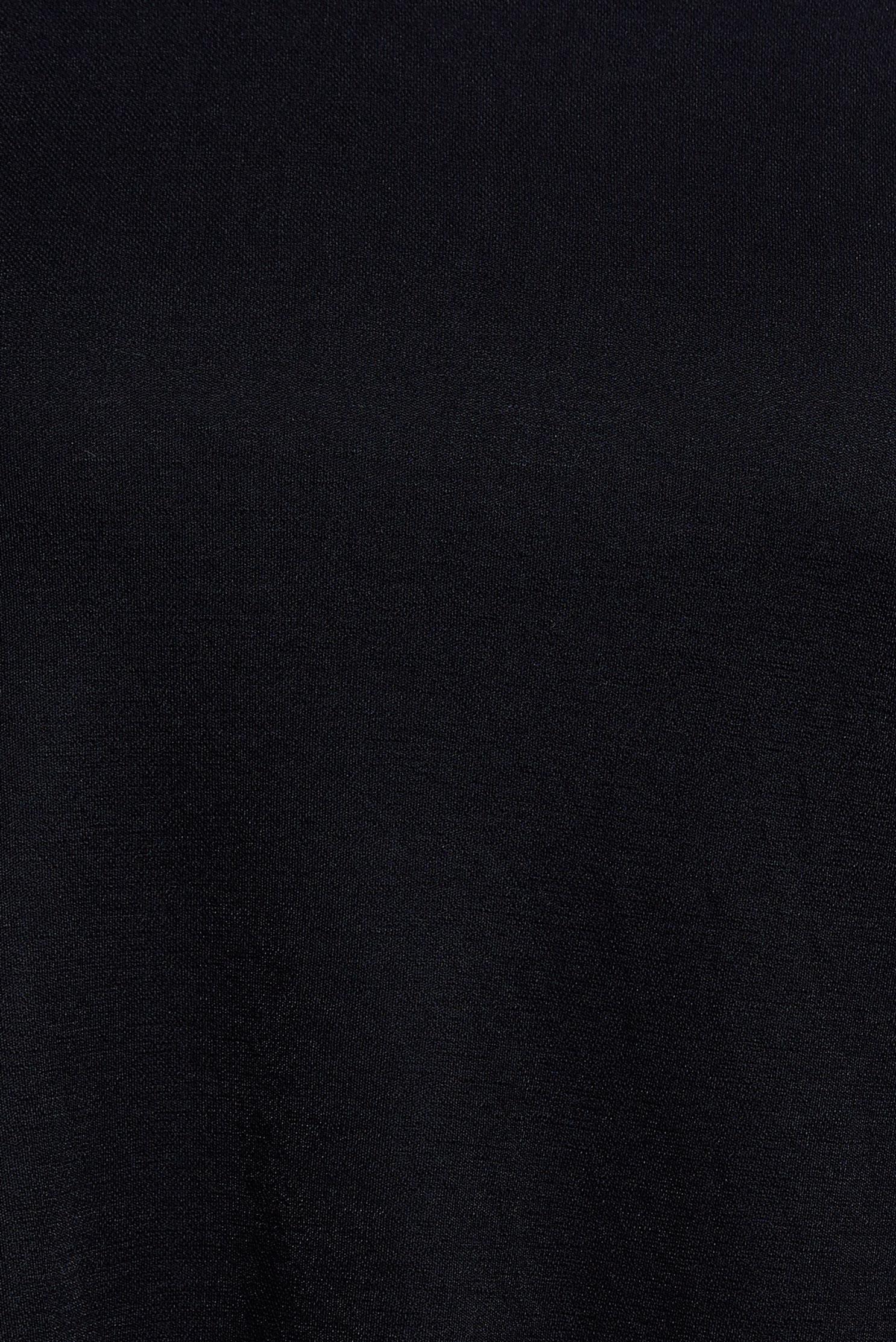 Tesettür giyim SİYAH BİSİKLET YAKA DÜZ TUNİK 44646