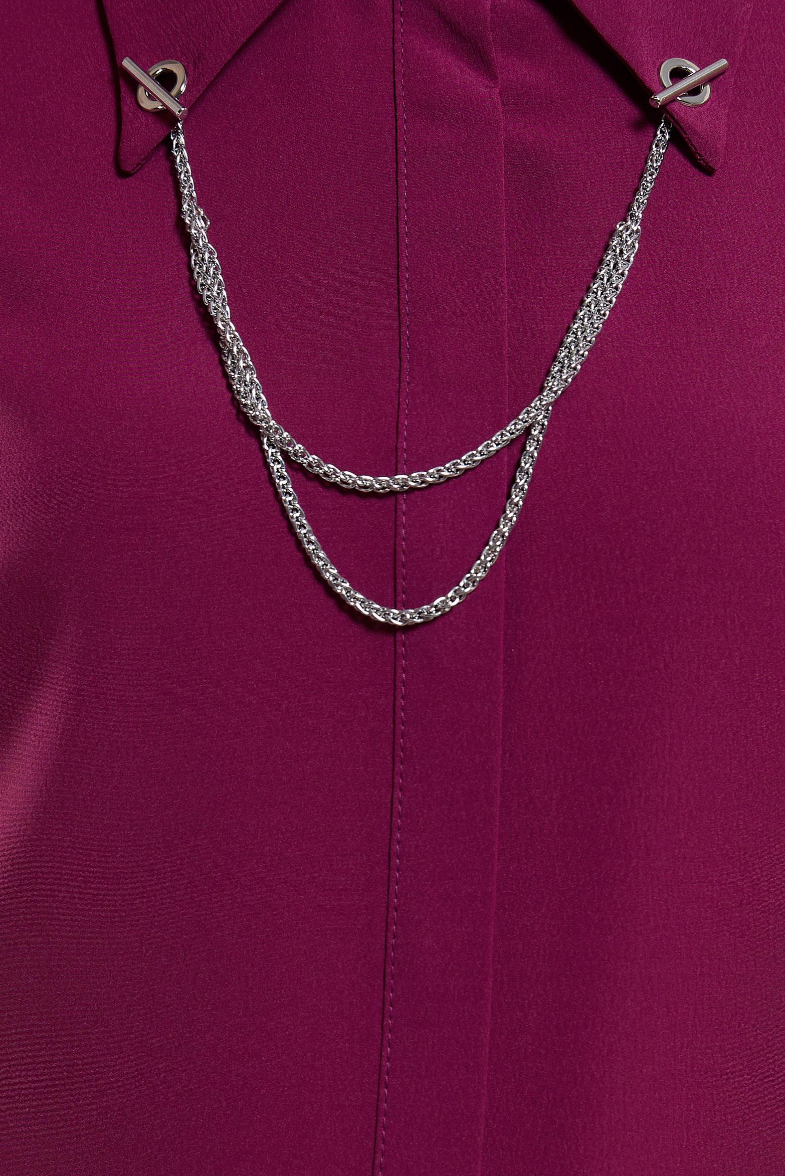 Tesettür giyim MÜRDÜM ZİNCİR DETAYLI TESETTÜR TUNİK 44656