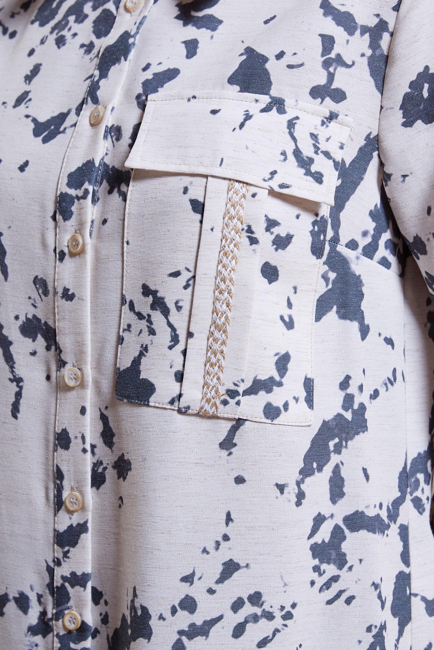 Tesettür giyim SİYAH KETEN DOKULU TESETTÜR TUNİK 44673