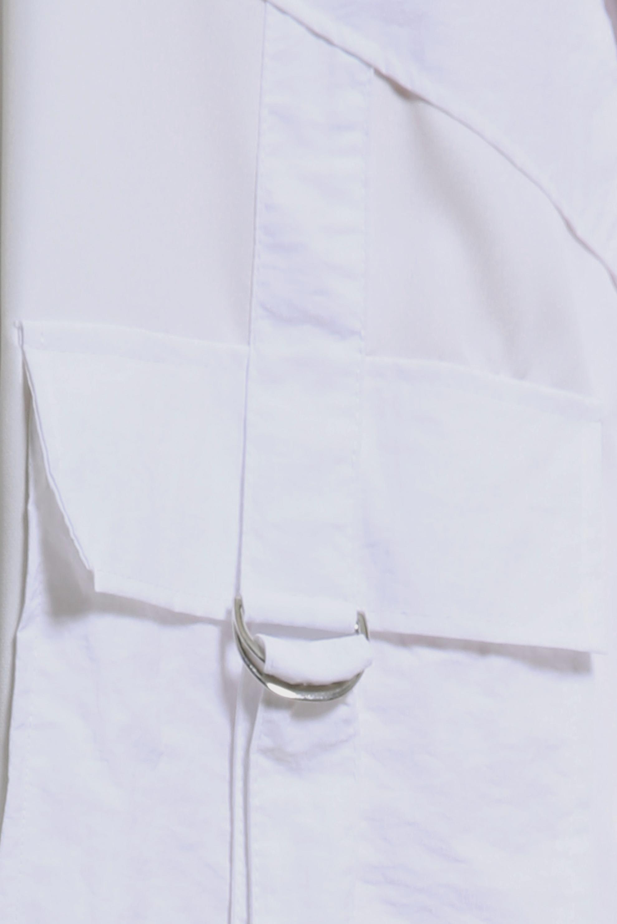 Tesettür giyim BEYAZ KAPÜŞONLU TRENÇKOT 10875