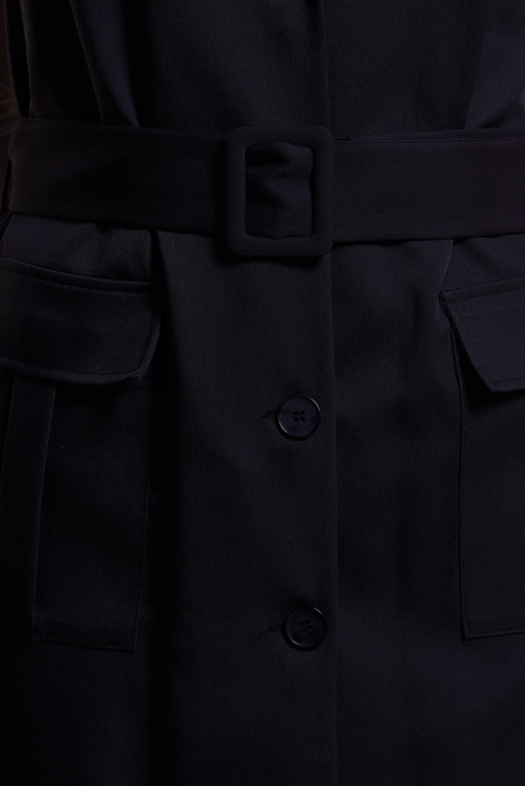 Tesettür giyim SİYAH KEMERLİ YELEK 44657