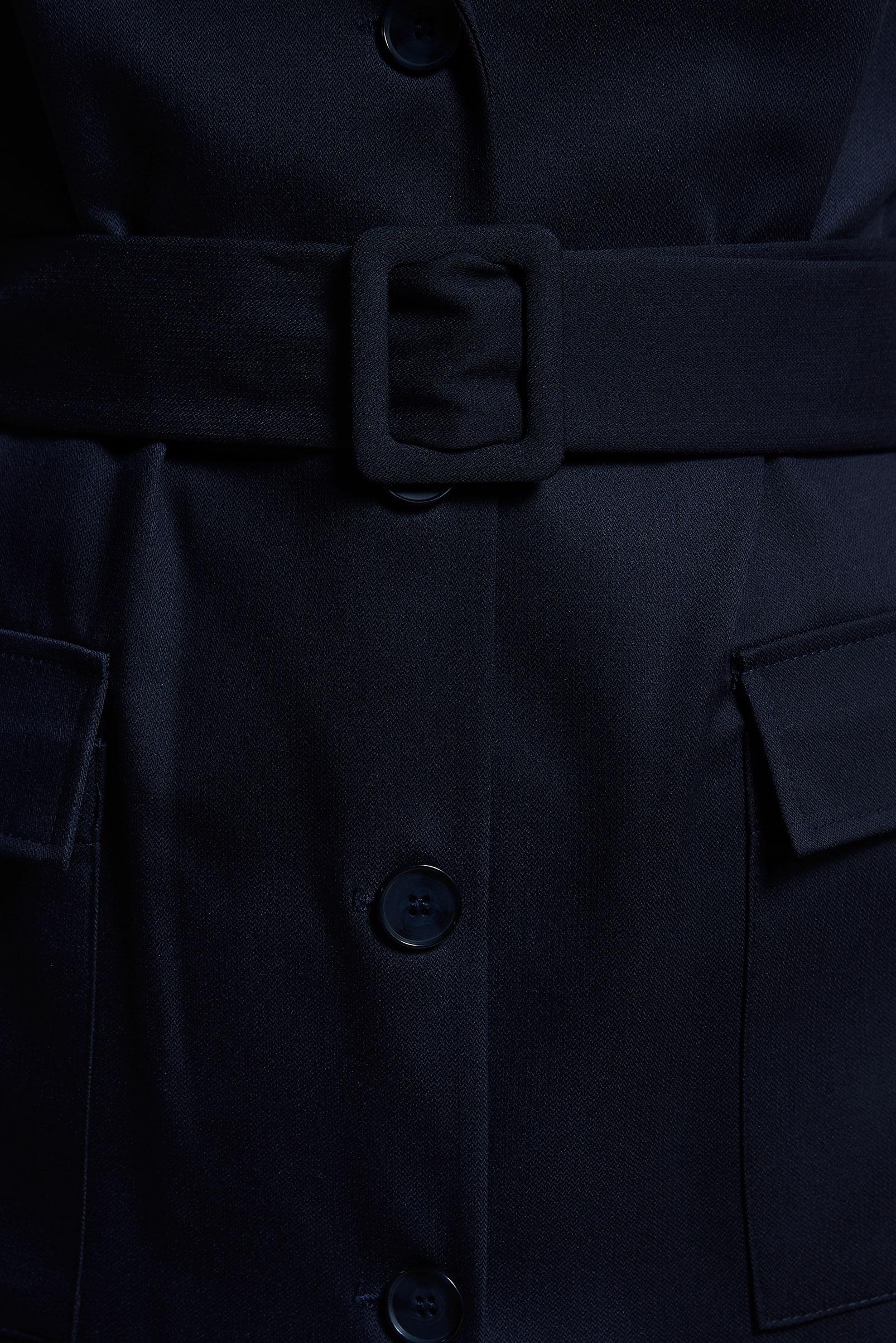 Hijab clothing NAVY BLUE BELTED VEST 44657