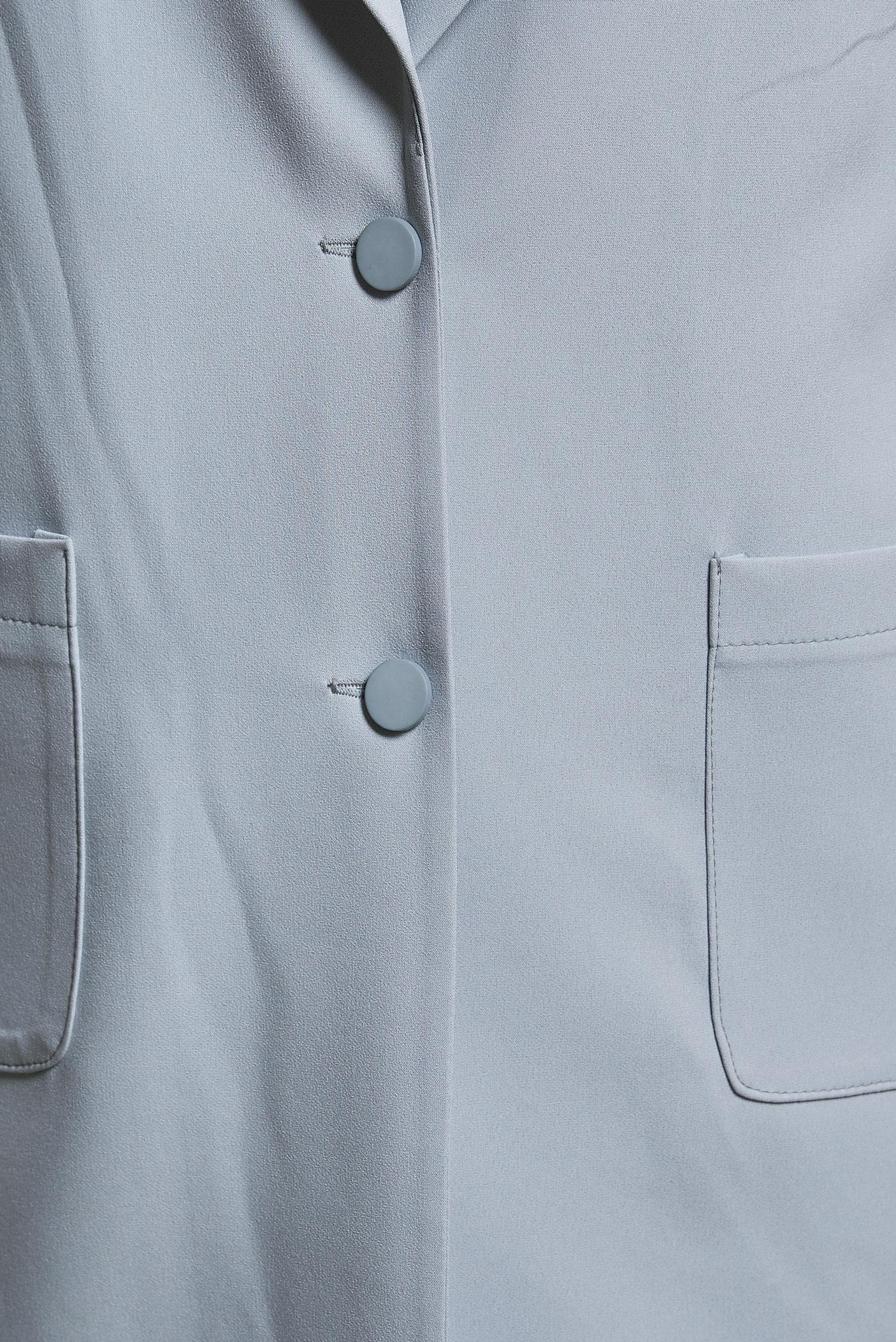 Tesettür giyim GÜMÜŞ BROŞ DETAYLI YELEK 44658