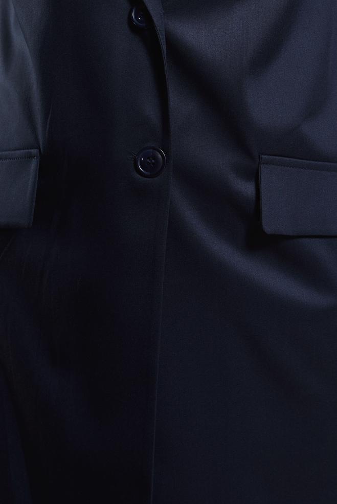 Tesettür giyim LACİVERT KRUVAZE YAKA YELEK 44660 - ALVİNA