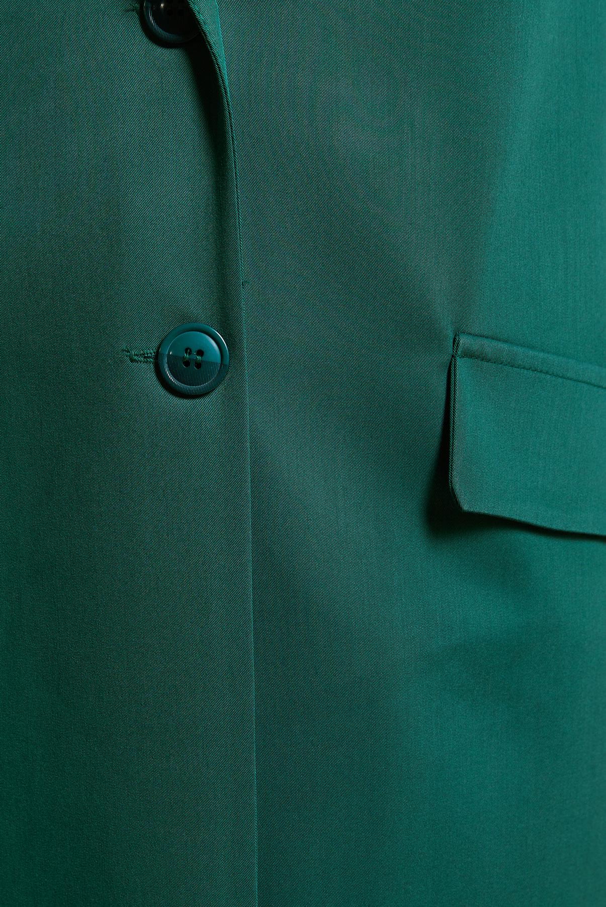 Tesettür giyim YEŞİL KRUVAZE YAKA YELEK 44660