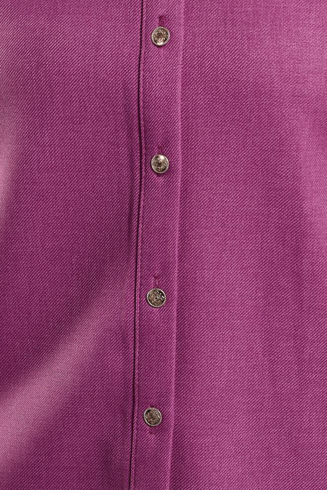 Vêtements hijab FUCHSIA BLOUSE COL CHEMISE 45126 - ALVİNA