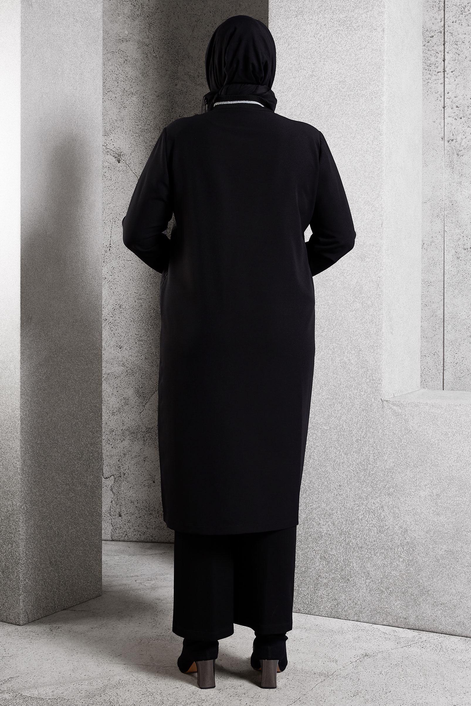 Tesettür giyim SİYAH BÜYÜK BEDEN GİY ÇIK 20626