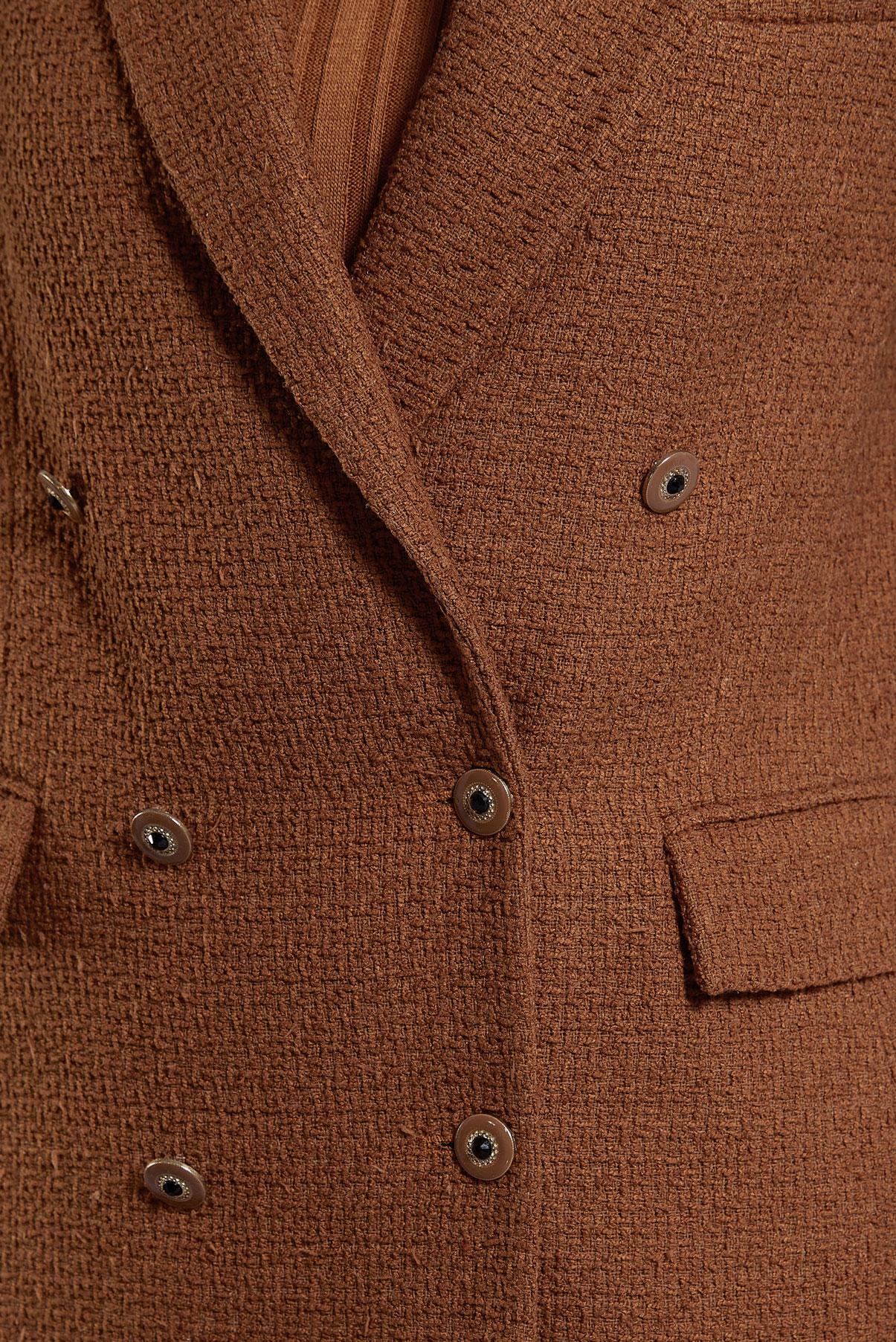 Hijab clothing ORANGE DOUBLE BREASTED JACKET 45145