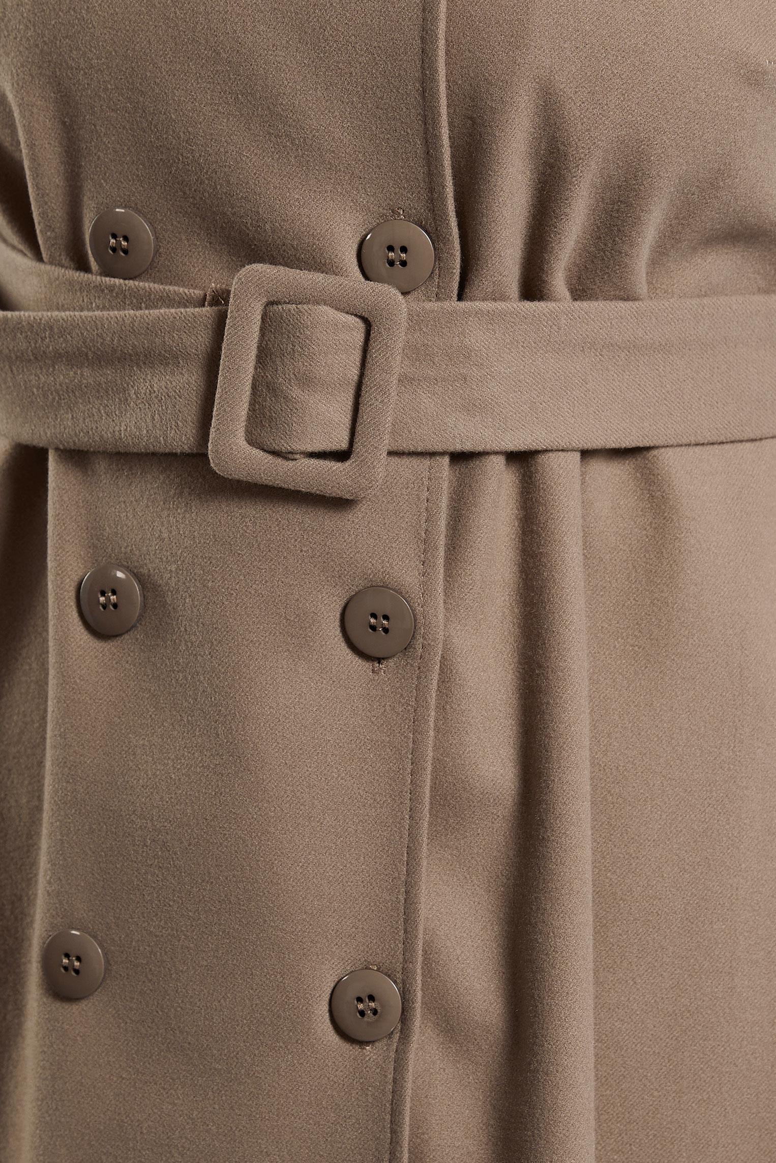 Hijab clothing BEIGE BELTED JACKET 45167