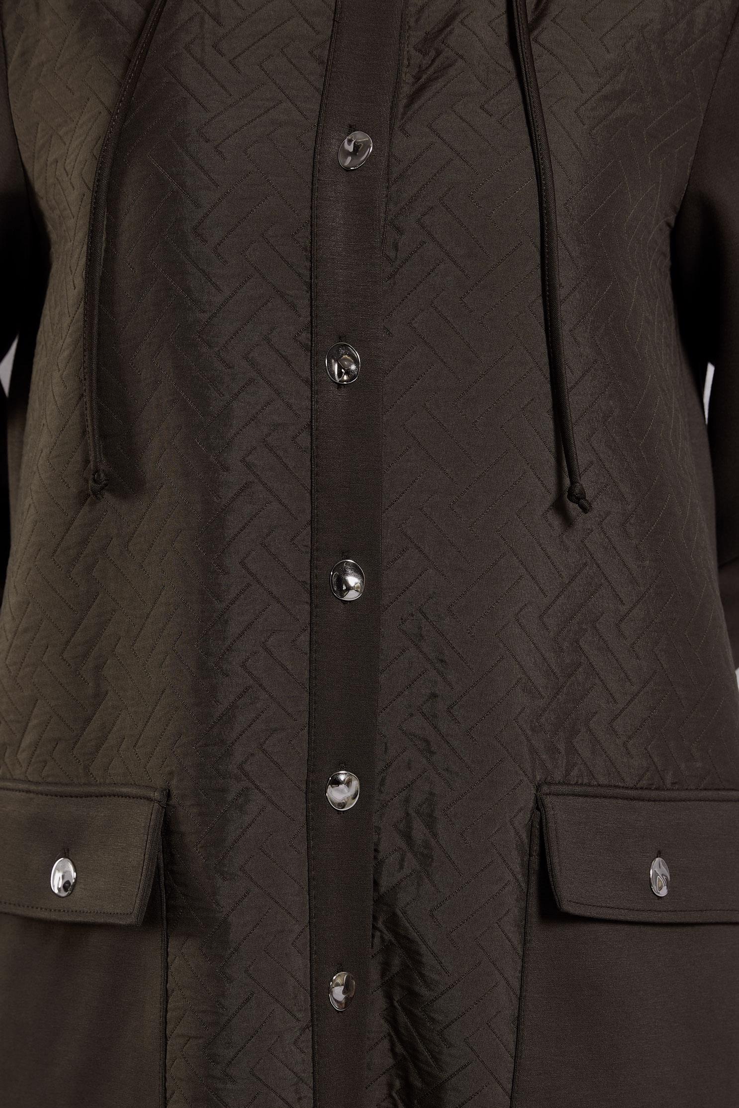 Hijab clothing BROWN HOODED JACKET 45199