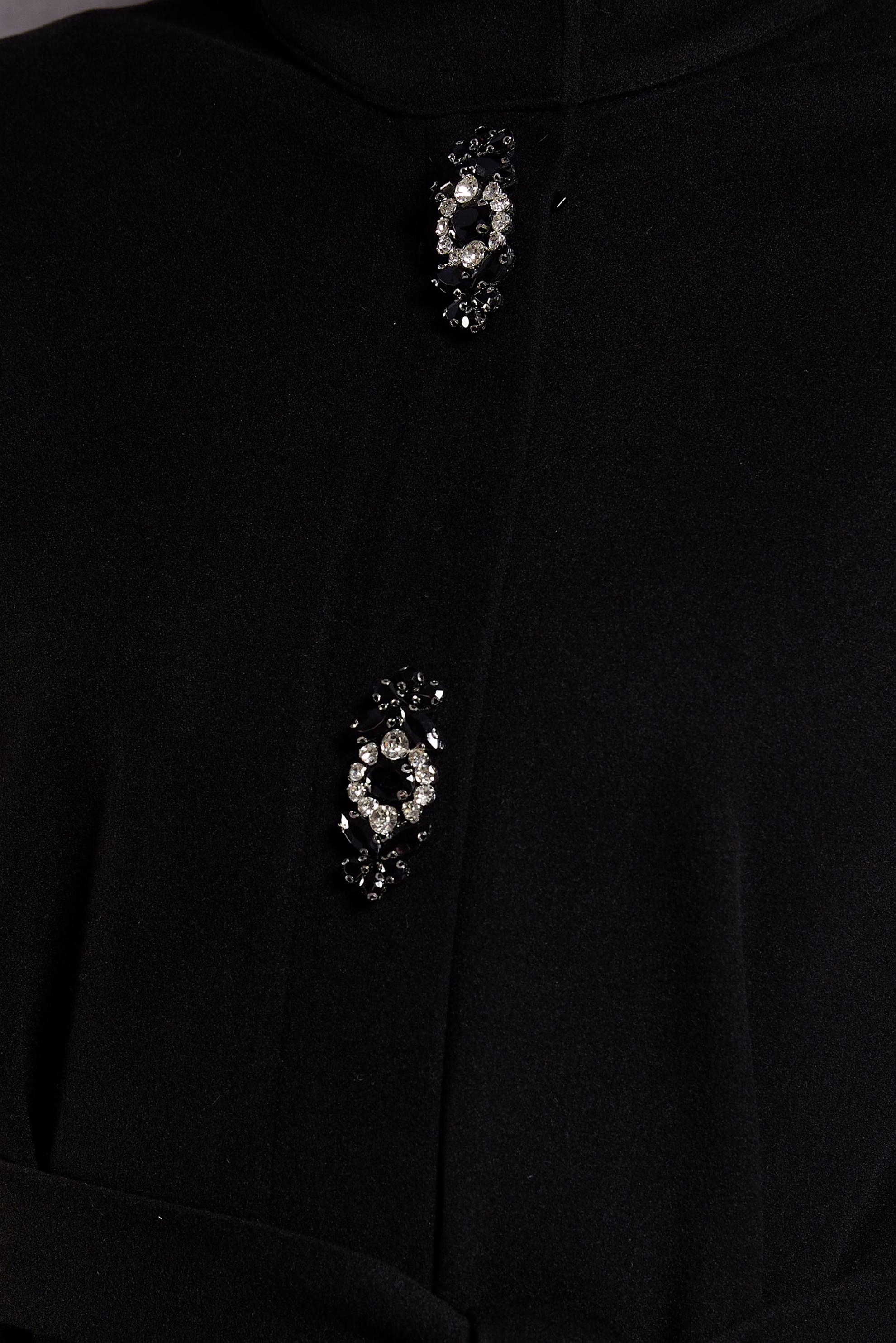 Hijab clothing BLACK BELTED JACKET 45220