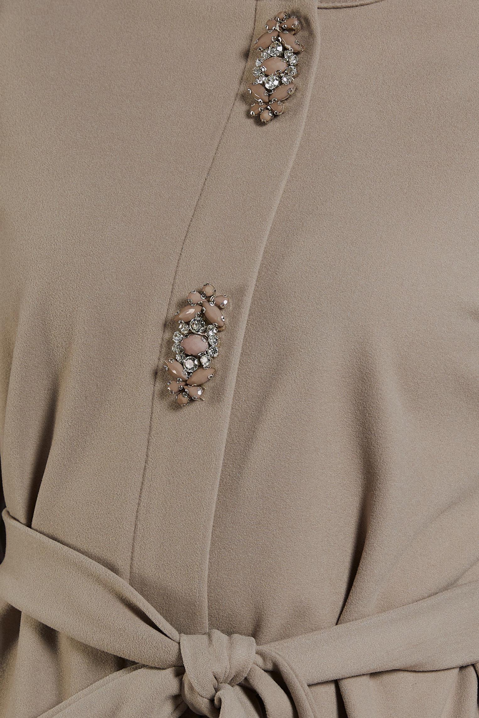 Vêtements hijab VISON VESTE CEINTURÉE 45220