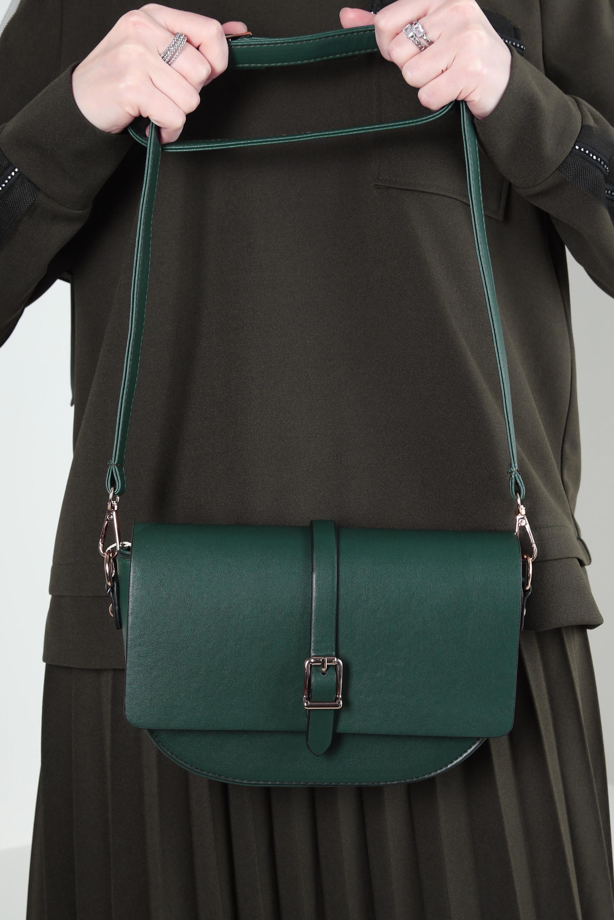 Tesettür giyim MAVİ ALVİNA ÇANTA 919