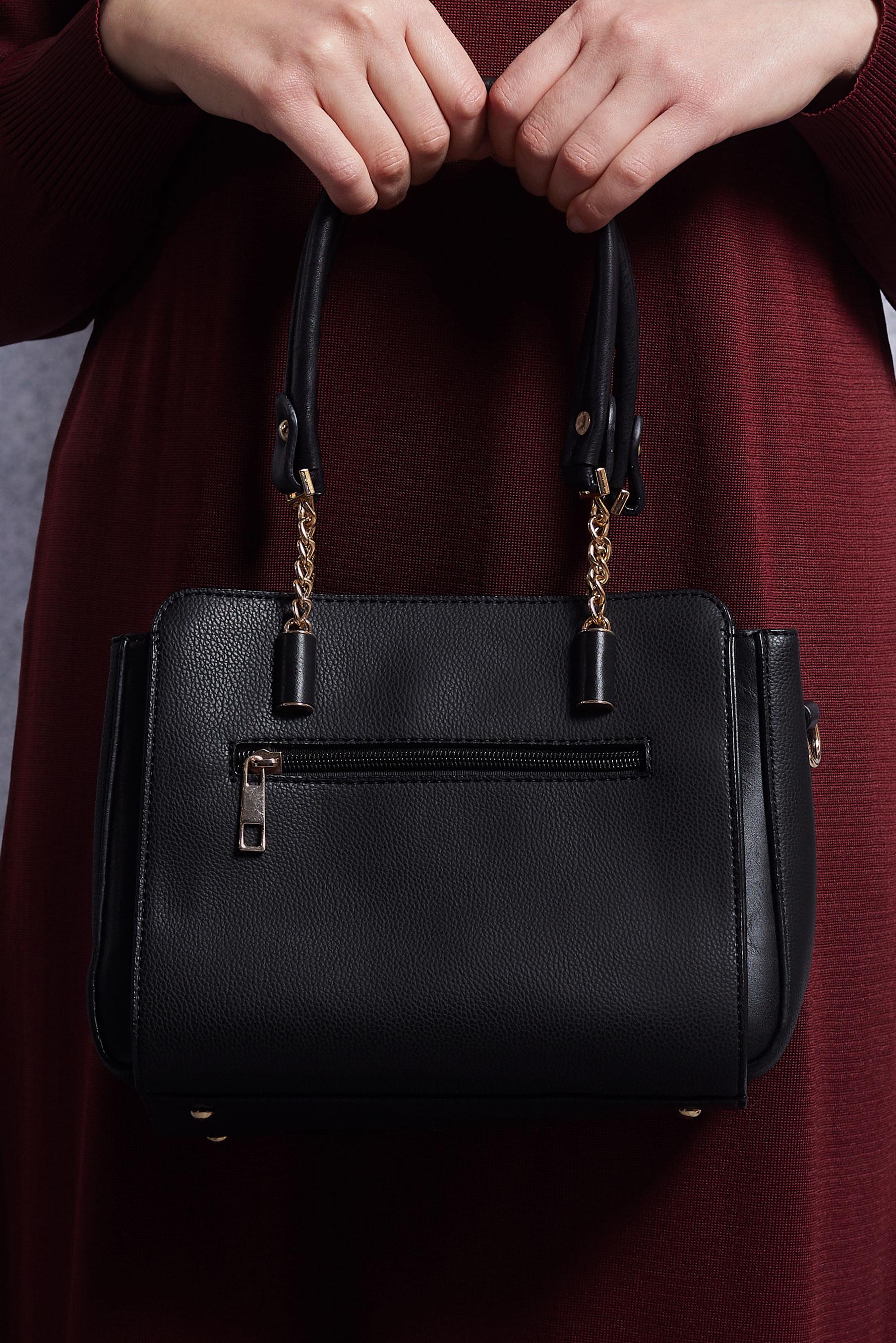 Tesettür giyim SİYAH ALVİNA ÇANTA 960