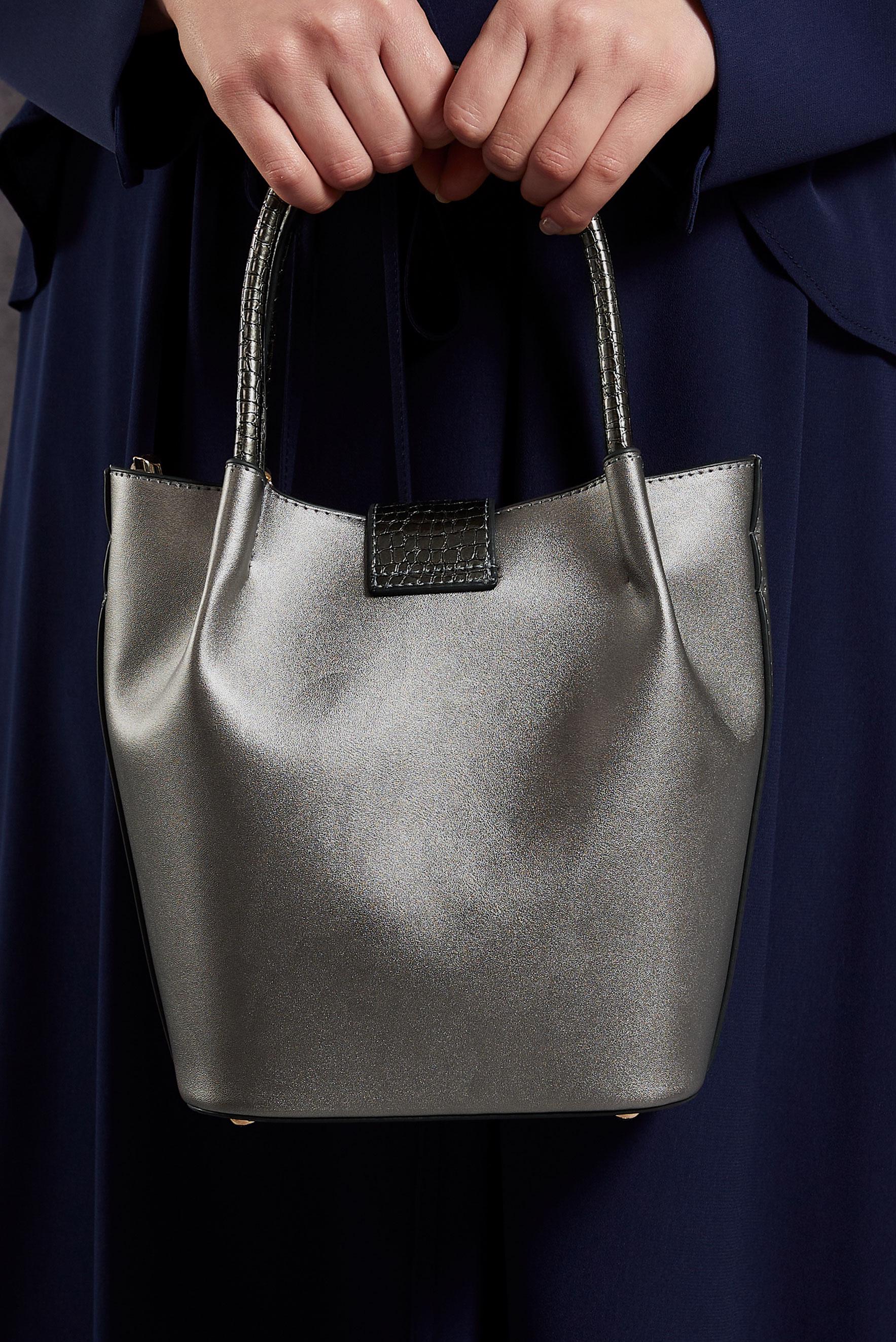 Tesettür giyim BEJ ALVİNA ÇANTA 2507