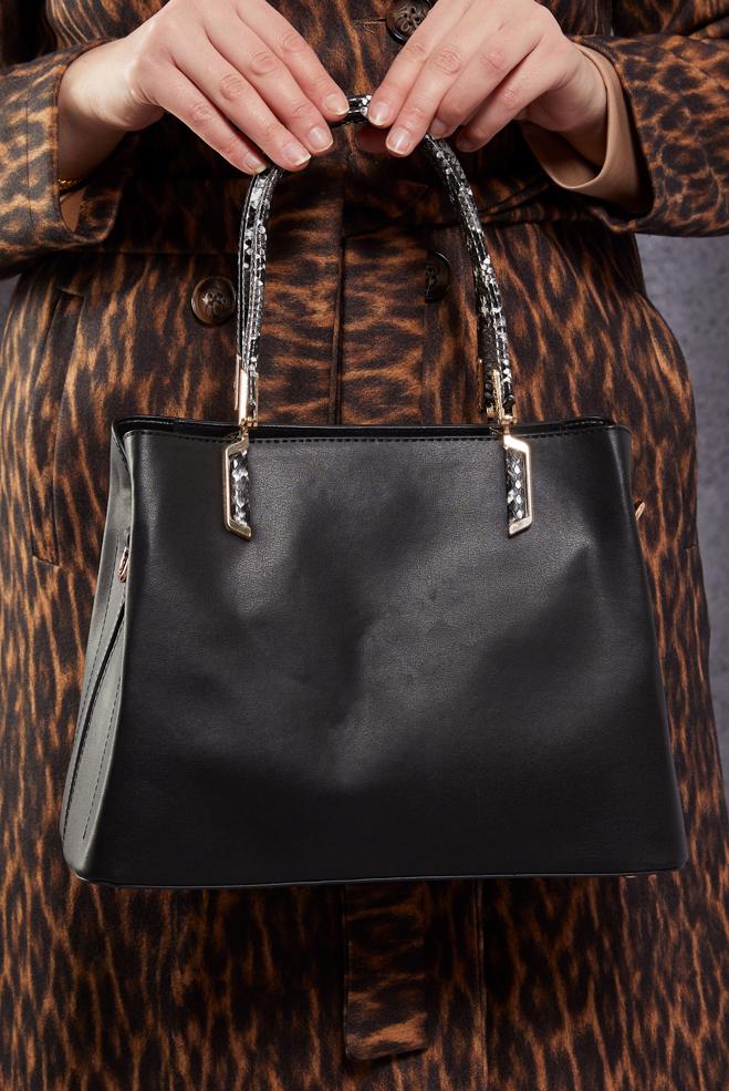 Tesettür giyim SİYAH ALVİNA ÇANTA 2512 - ALVİNA