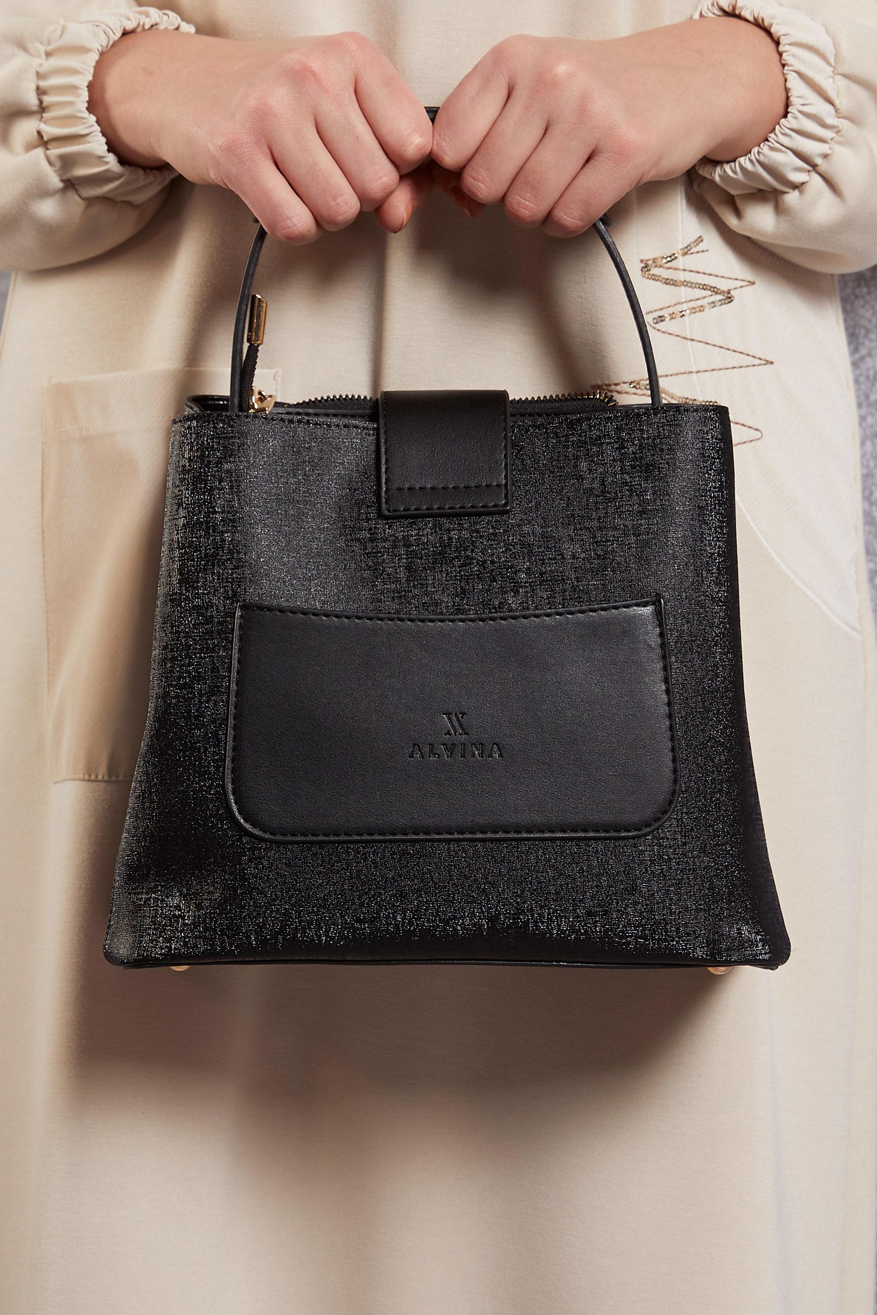 Tesettür giyim SİYAH ALVİNA ÇANTA 2515