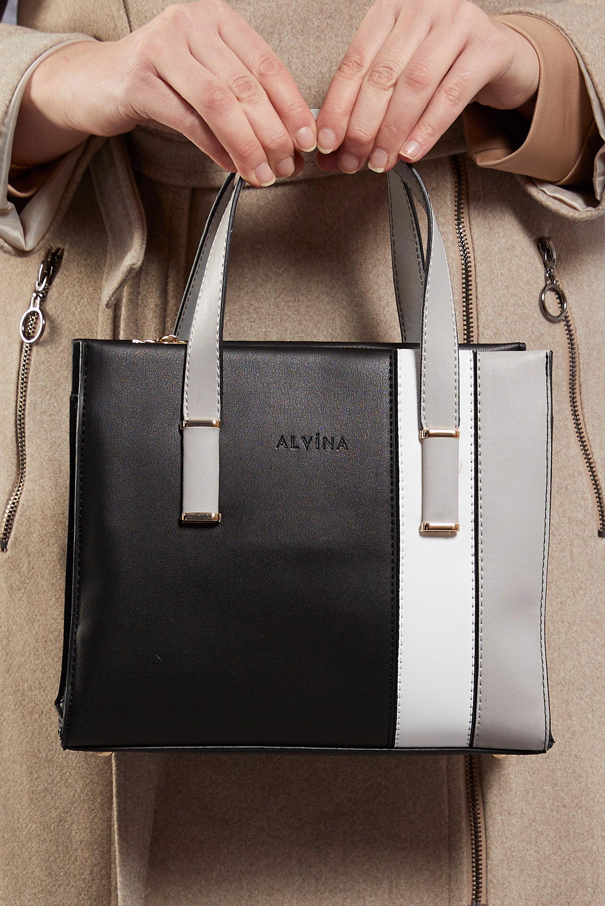 Tesettür giyim SİYAH ALVİNA ÇANTA 2518