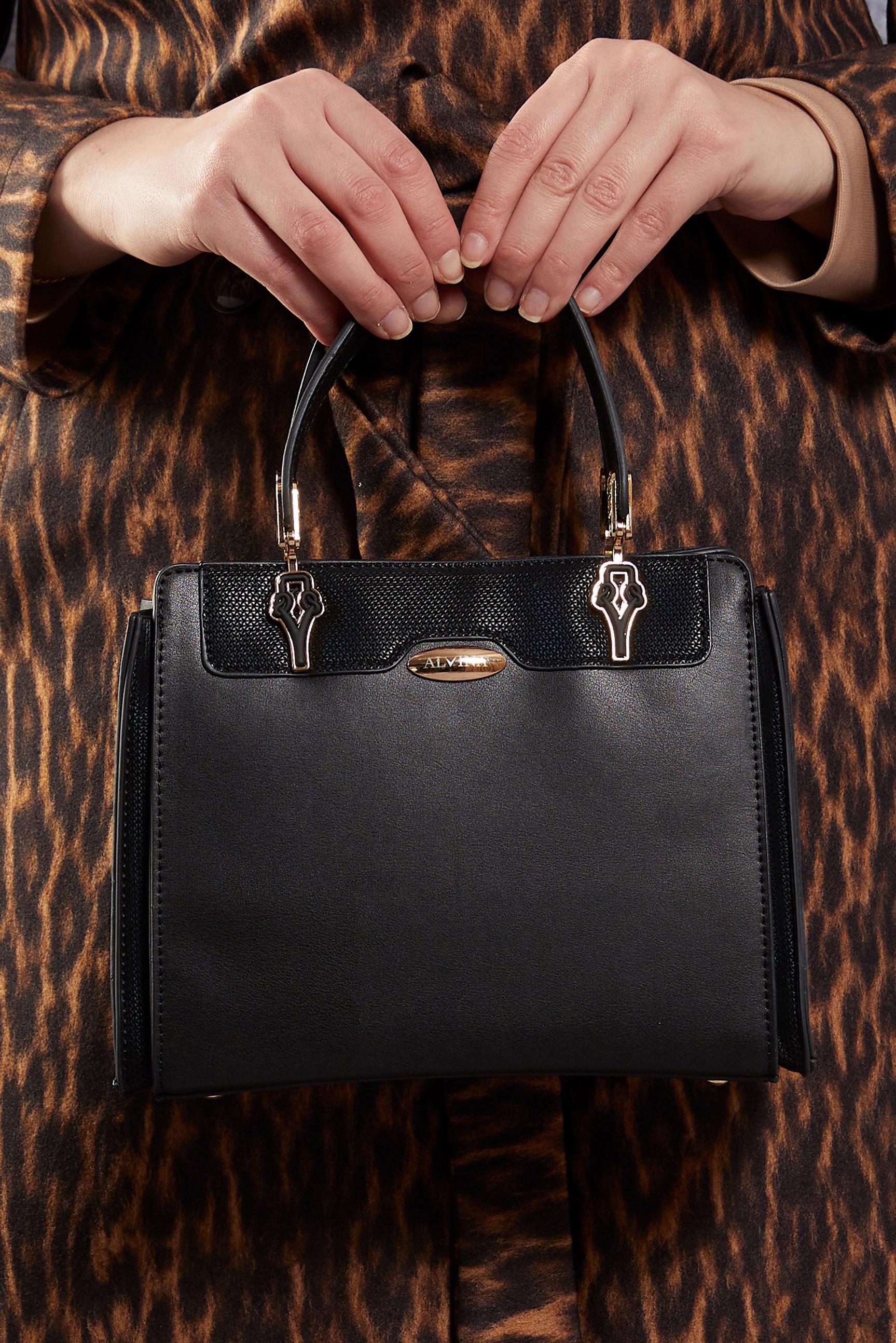 Tesettür giyim SİYAH ALVİNA ÇANTA 2523