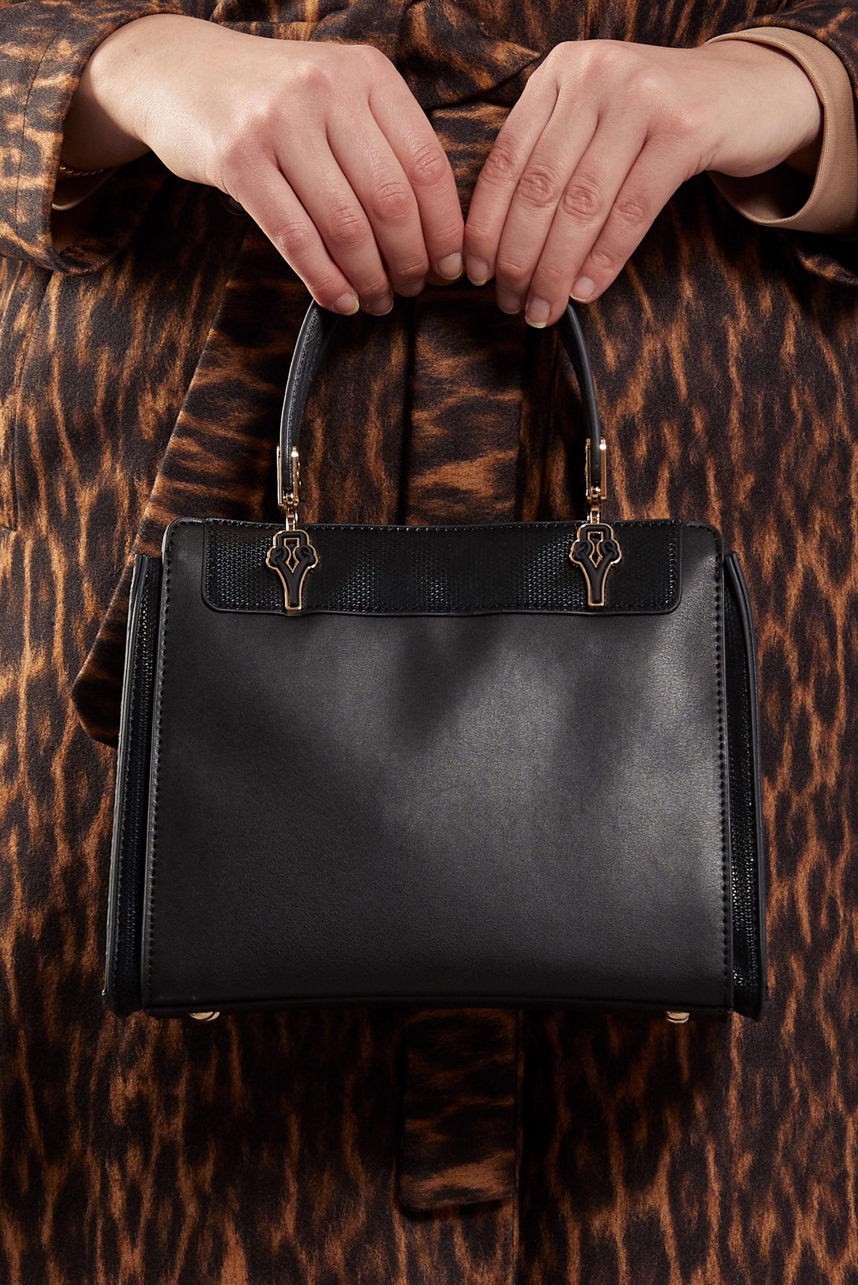 Tesettür giyim SİYAH ALVİNA ÇANTA 2523