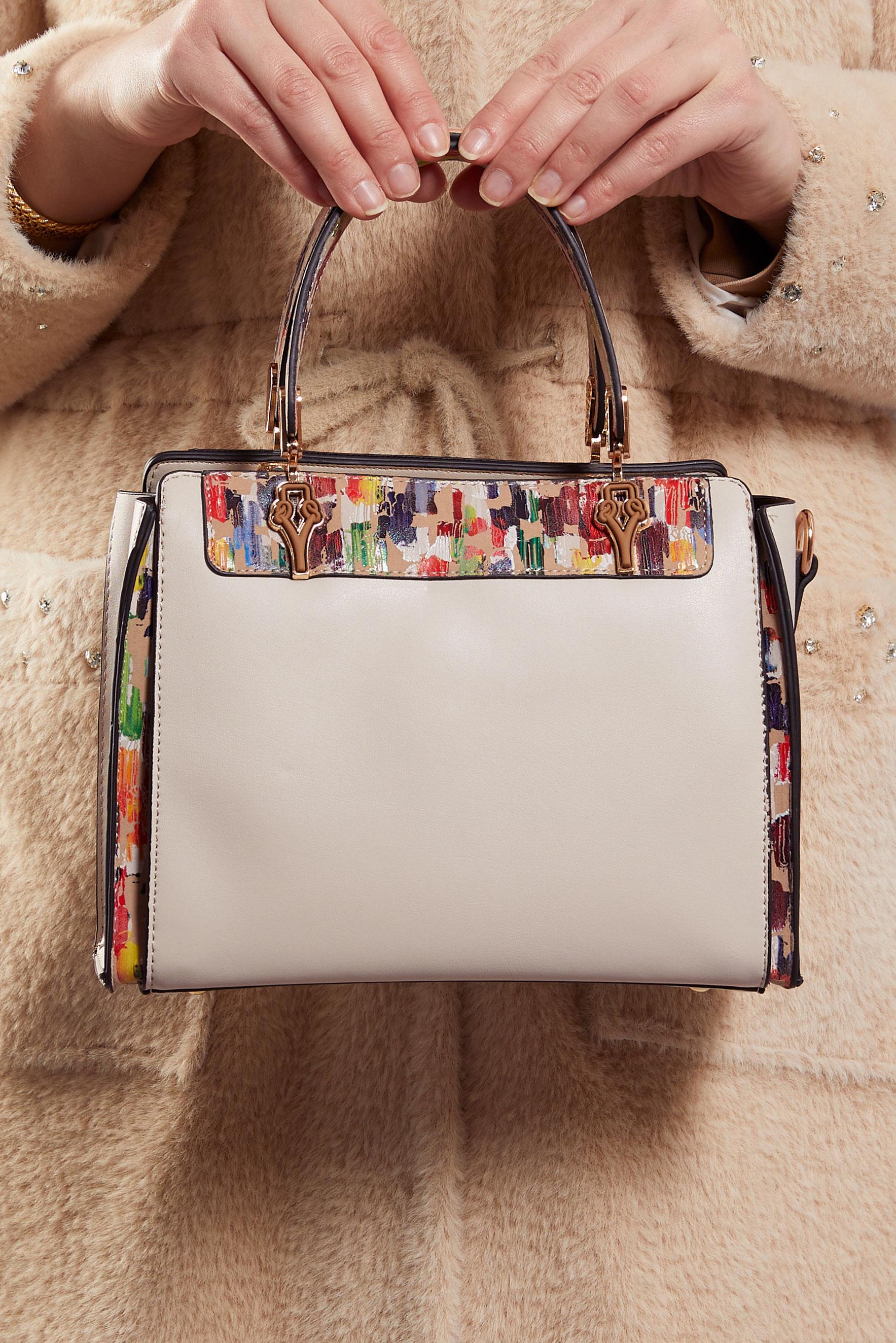 Tesettür giyim VİZON ALVİNA ÇANTA 2523