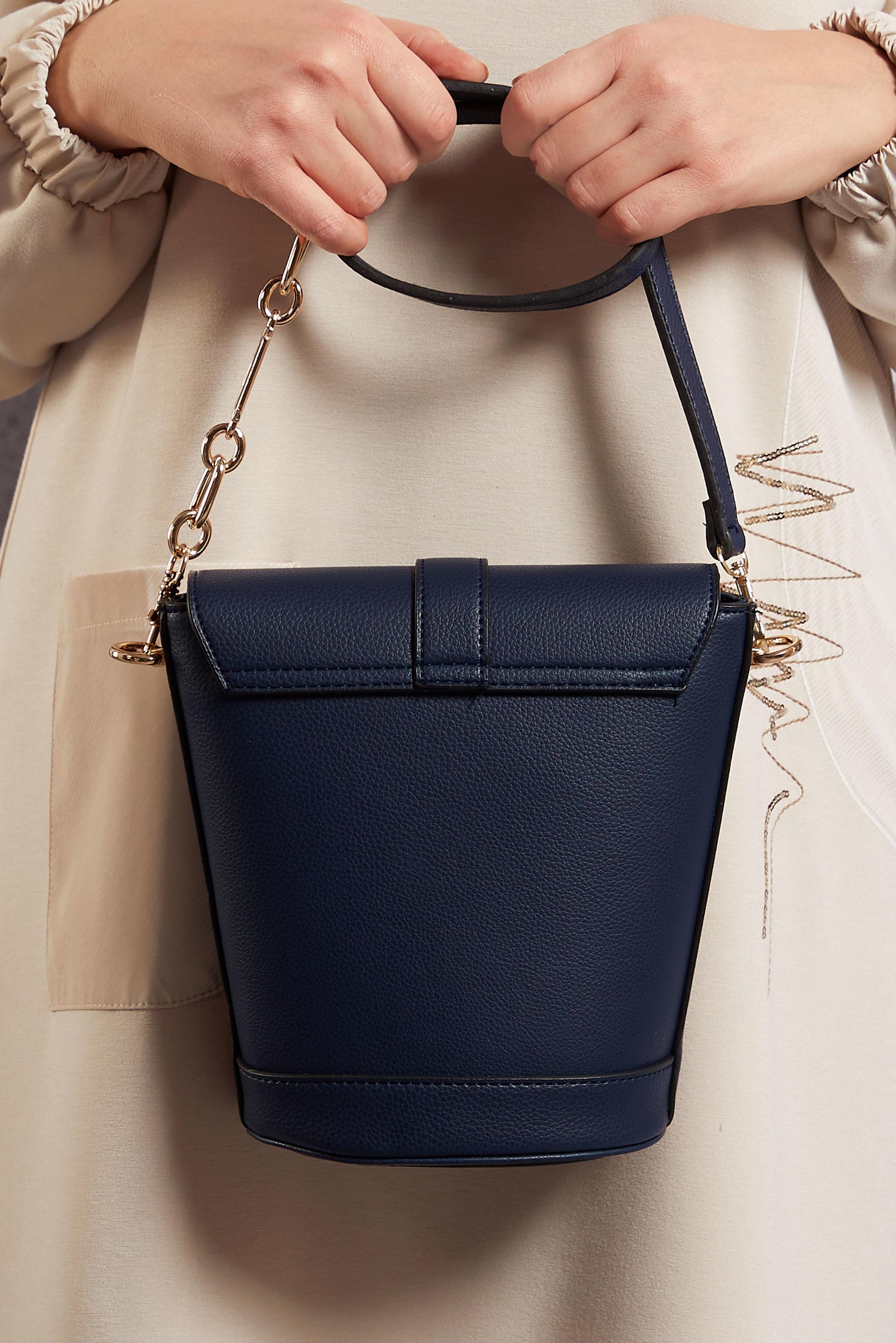 Tesettür giyim LACİVERT ALVİNA ÇANTA 2537