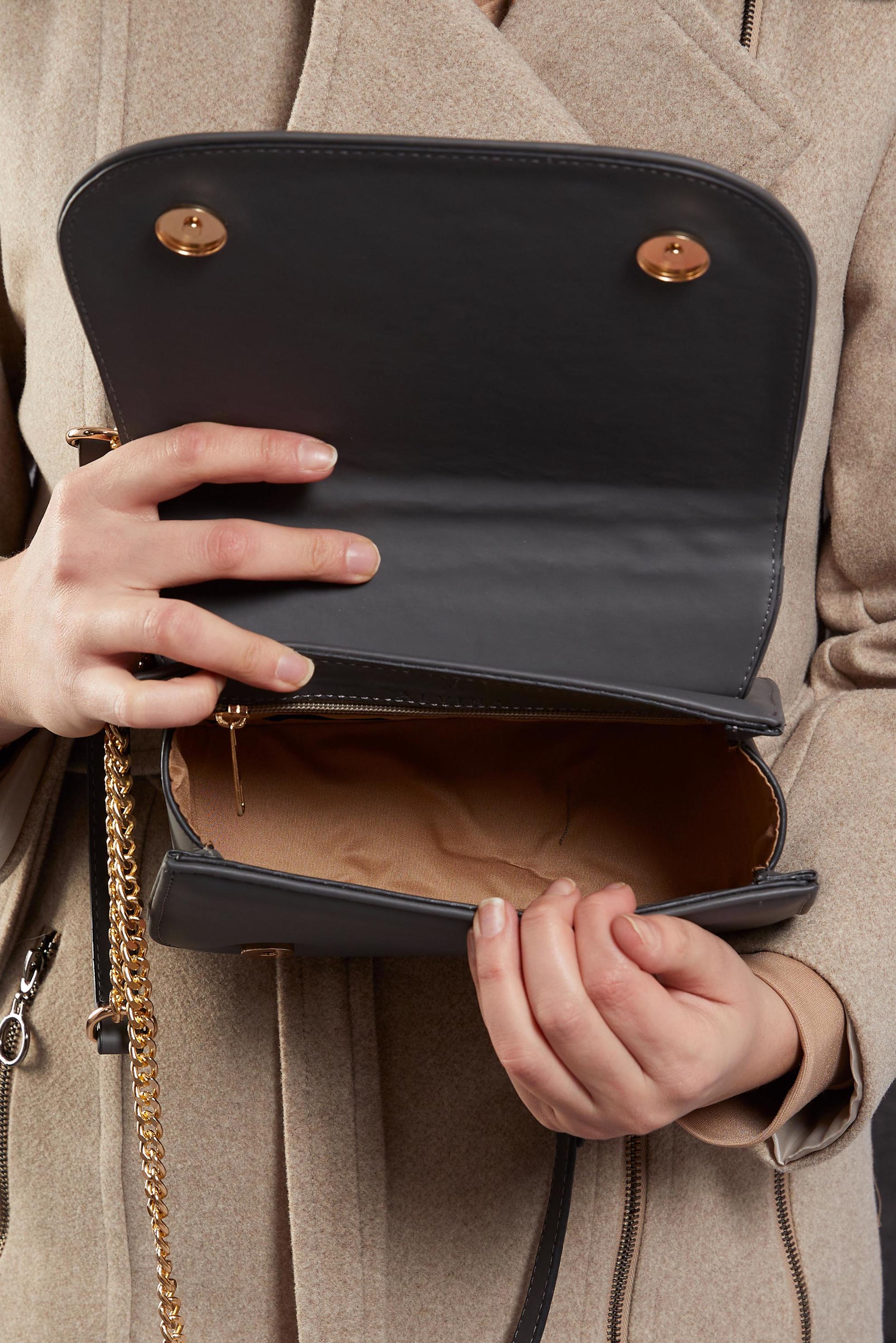 Tesettür giyim GRİ ALVİNA ÇANTA 2550