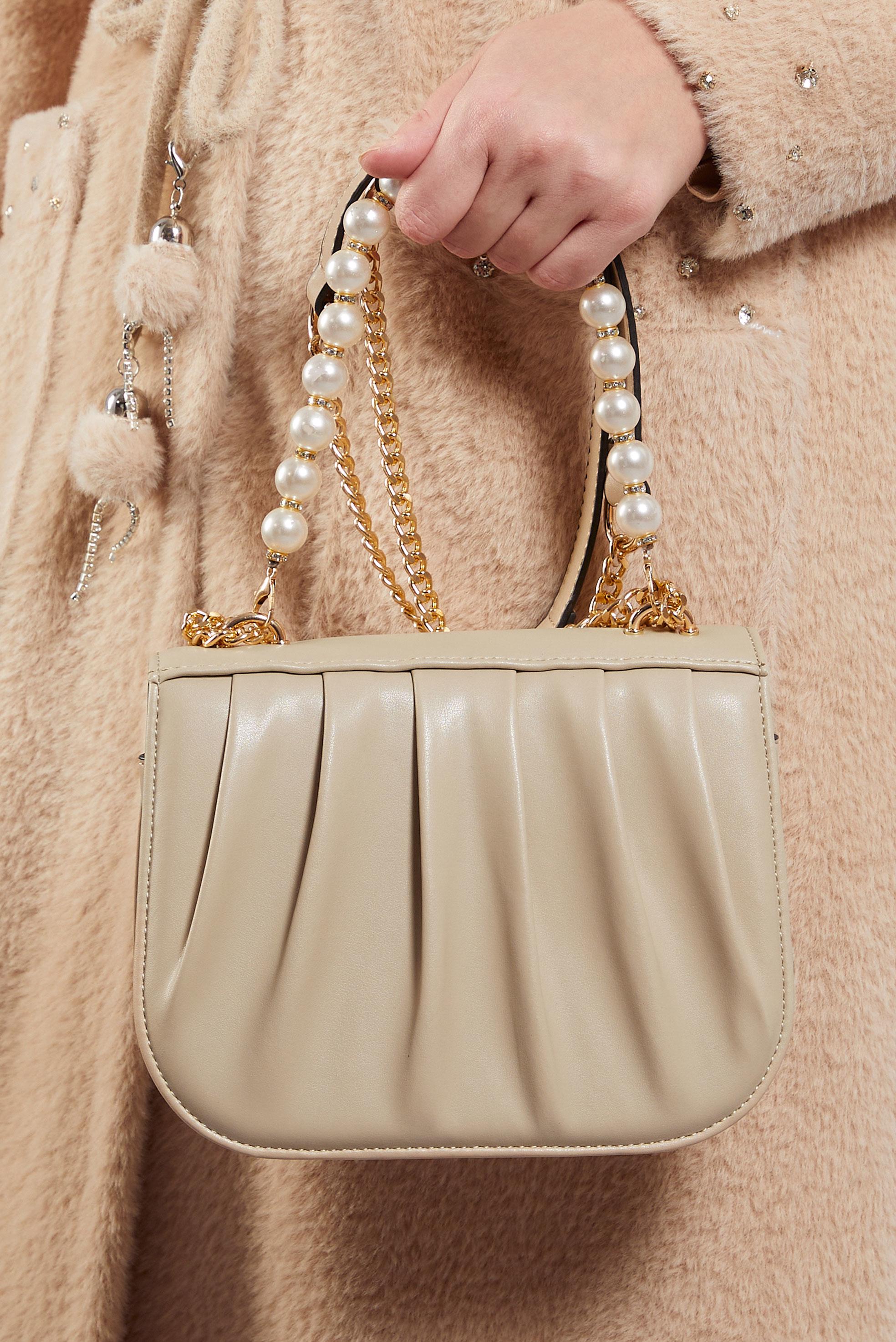 Tesettür giyim VİZON ALVİNA ÇANTA 2550