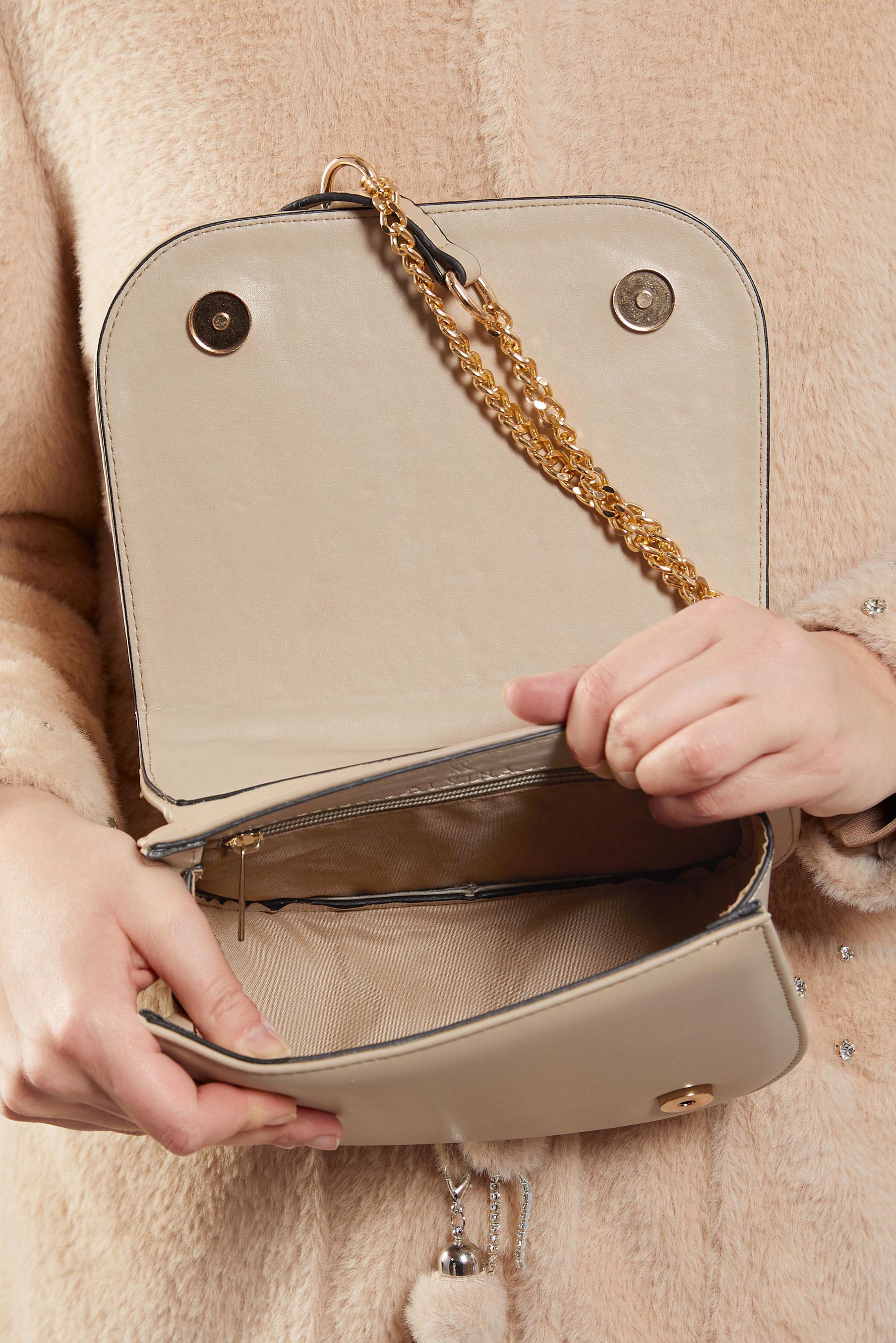 Tesettür giyim VİZON ALVİNA ÇANTA 2550