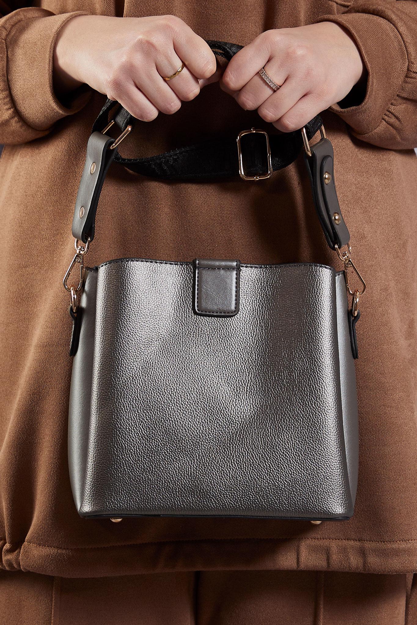 Tesettür giyim BEJ ALVİNA ÇANTA 2559