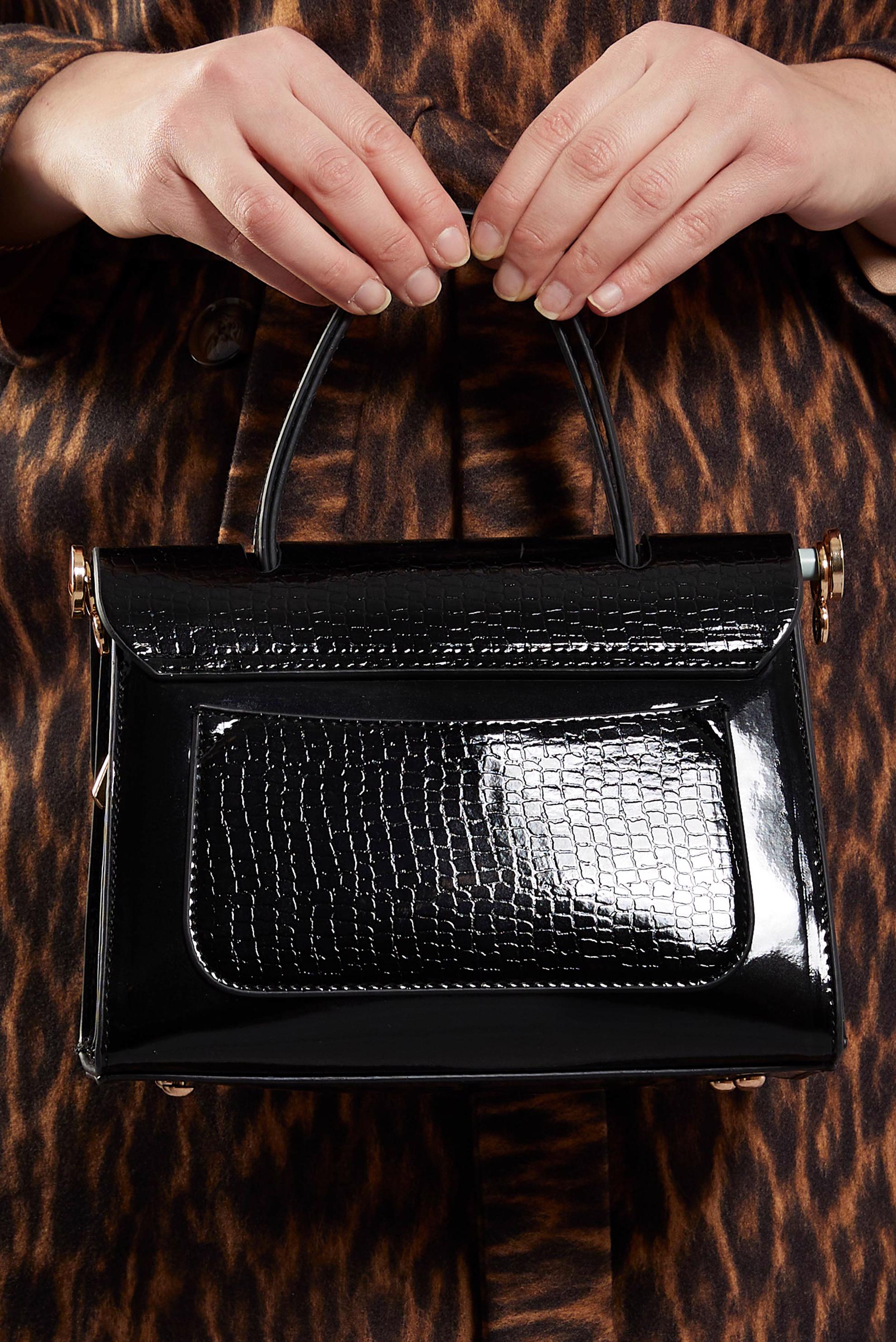 Tesettür giyim SİYAH ALVİNA ÇANTA 2563