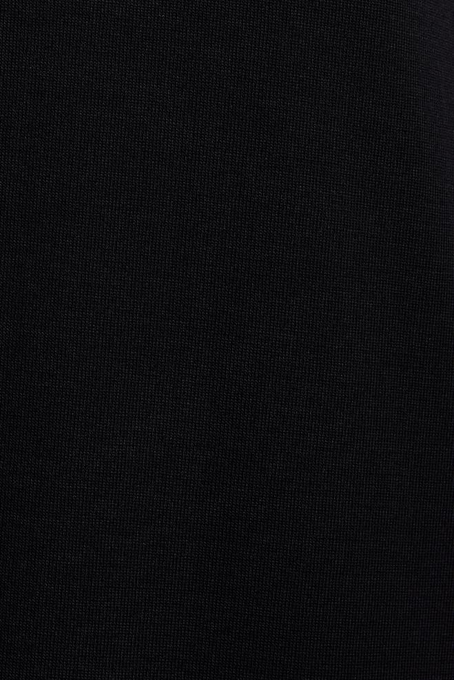 Hijab clothing BLACK TURTLENECK KNITWEAR DRESS 44921 - ALVİNA