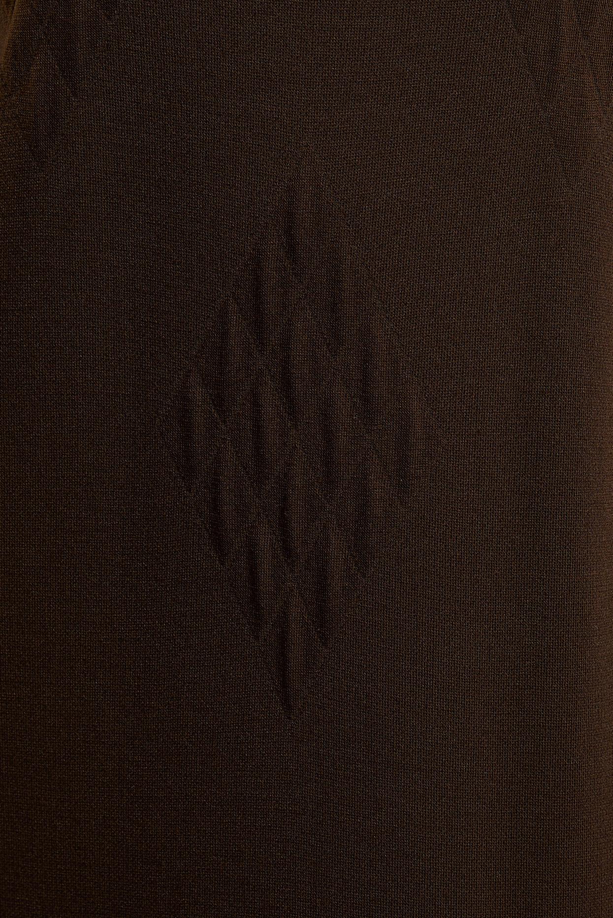 Vêtements hijab BRUN ROBE EN TRICOT 44922