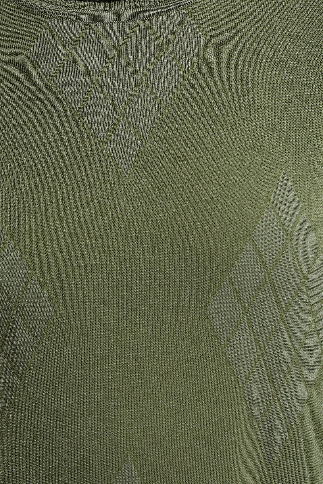 Vêtements hijab VERT ROBE EN TRICOT 44922