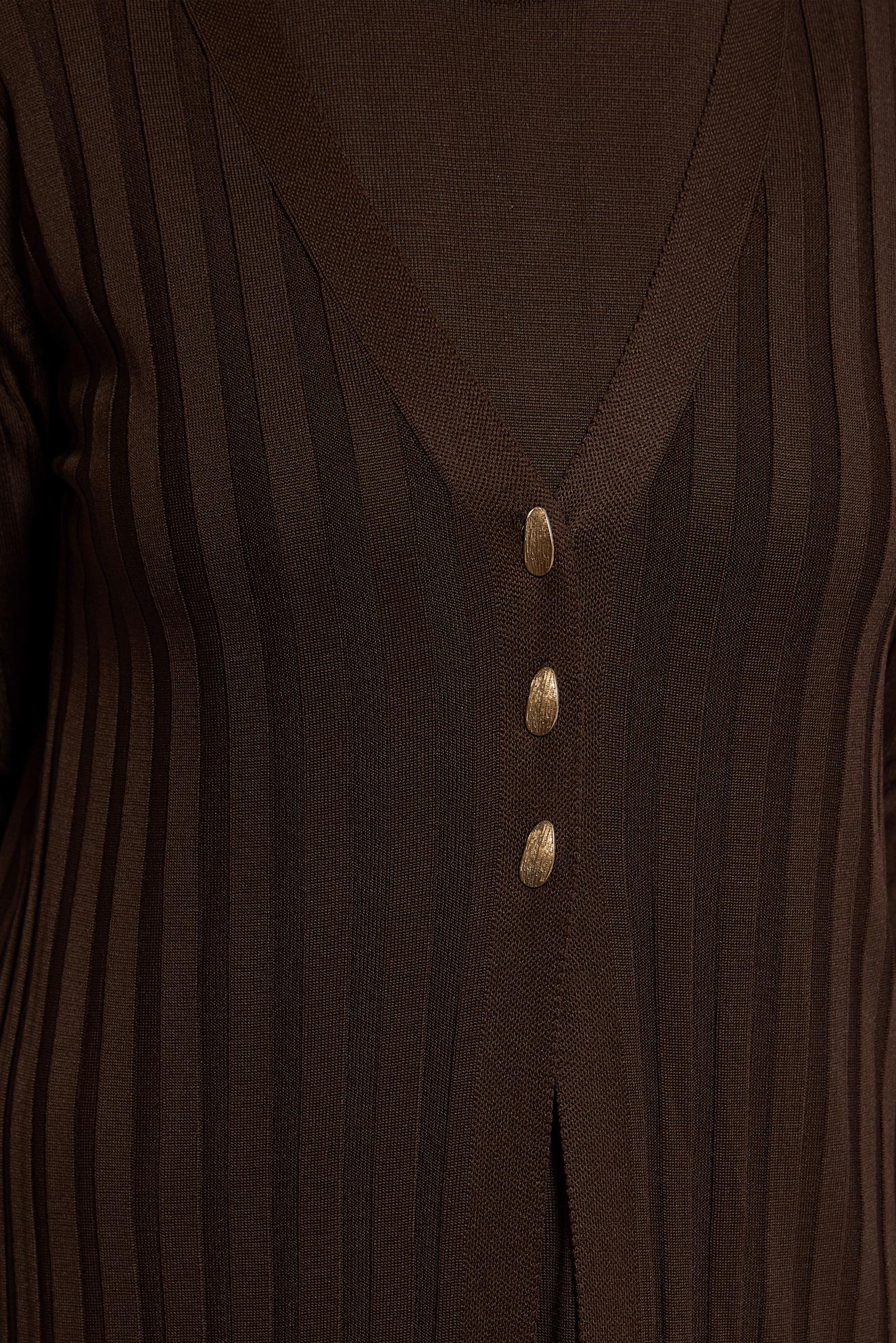 Vêtements hijab BRUN COSTUME EN TRICOT 44963